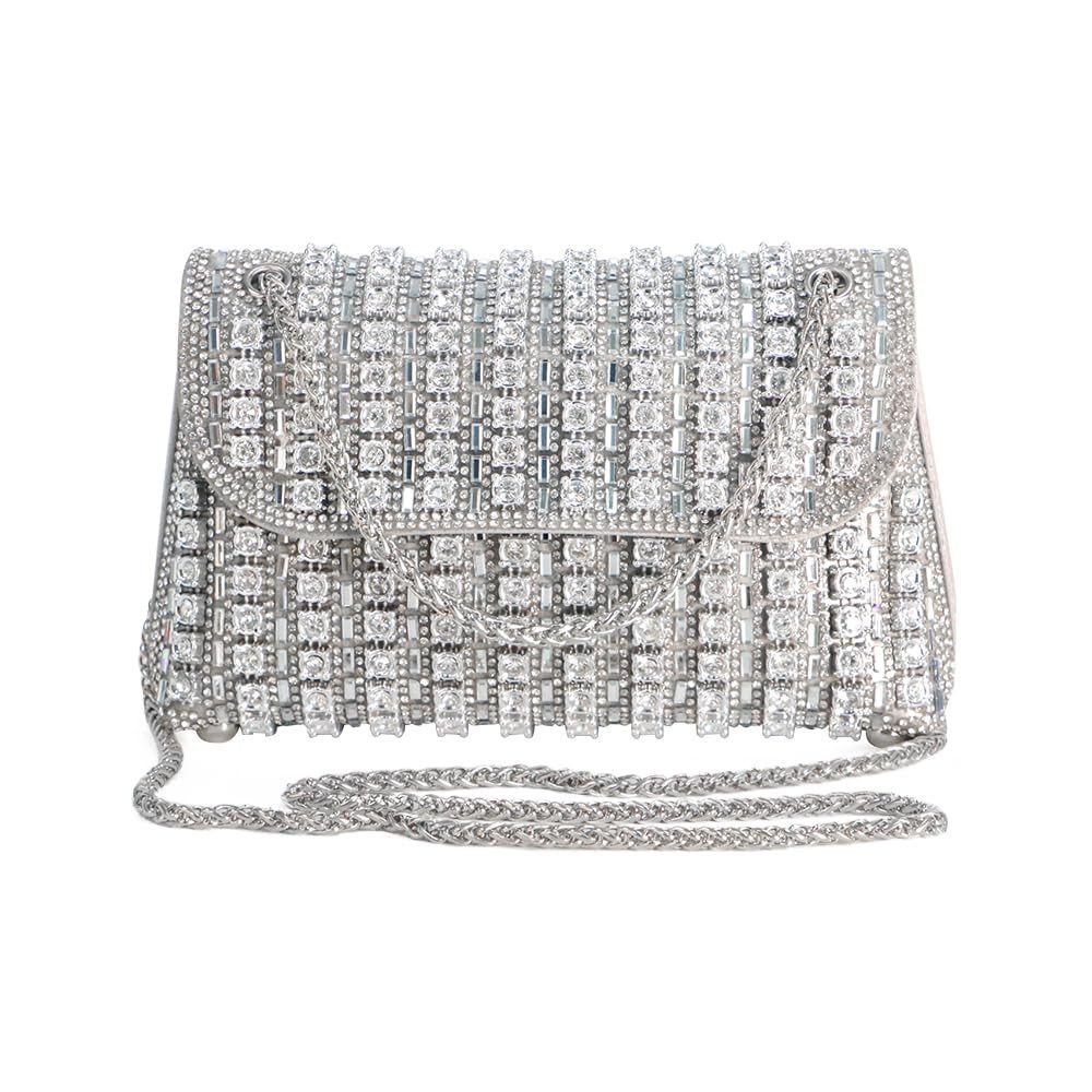Clutch Damen Abendhandtaschen Strass Geldbörse Kristall Abend Clutch