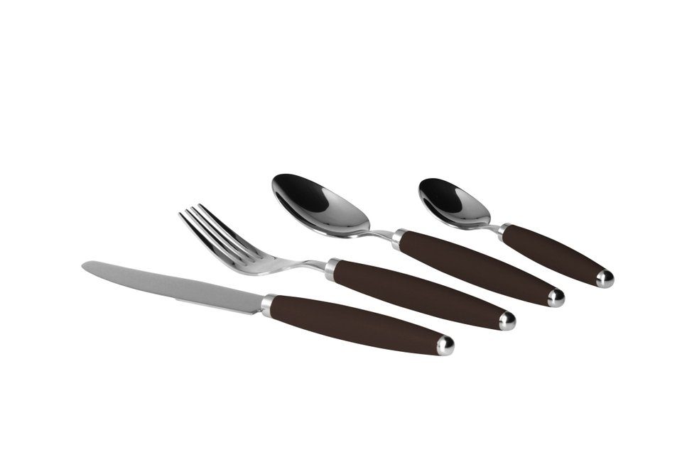 GIMEX Besteck-Set Besteckset Edelstahl, Fb. Earth