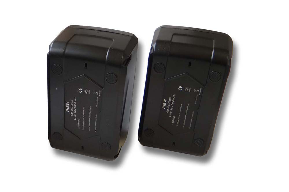 vhbw passend für Würth BS 28-A Combi, 28V Elektrowerkzeug (3 Ah, 28 V ...