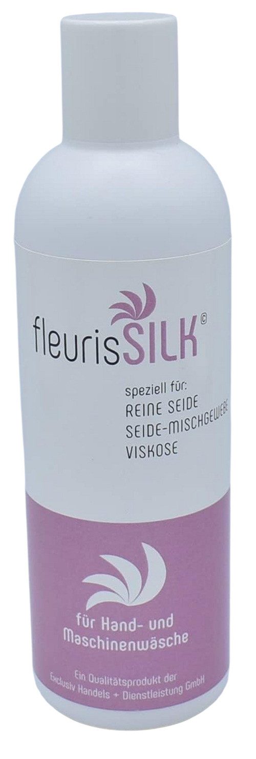 Exclusiv Handels & Dienstleistung GmbH FleurisSilk Spezialwäsche für reine Seide & Viskose 240 ml Spezialwaschmittel (Wäüsche,Handwäsche,Intervall)