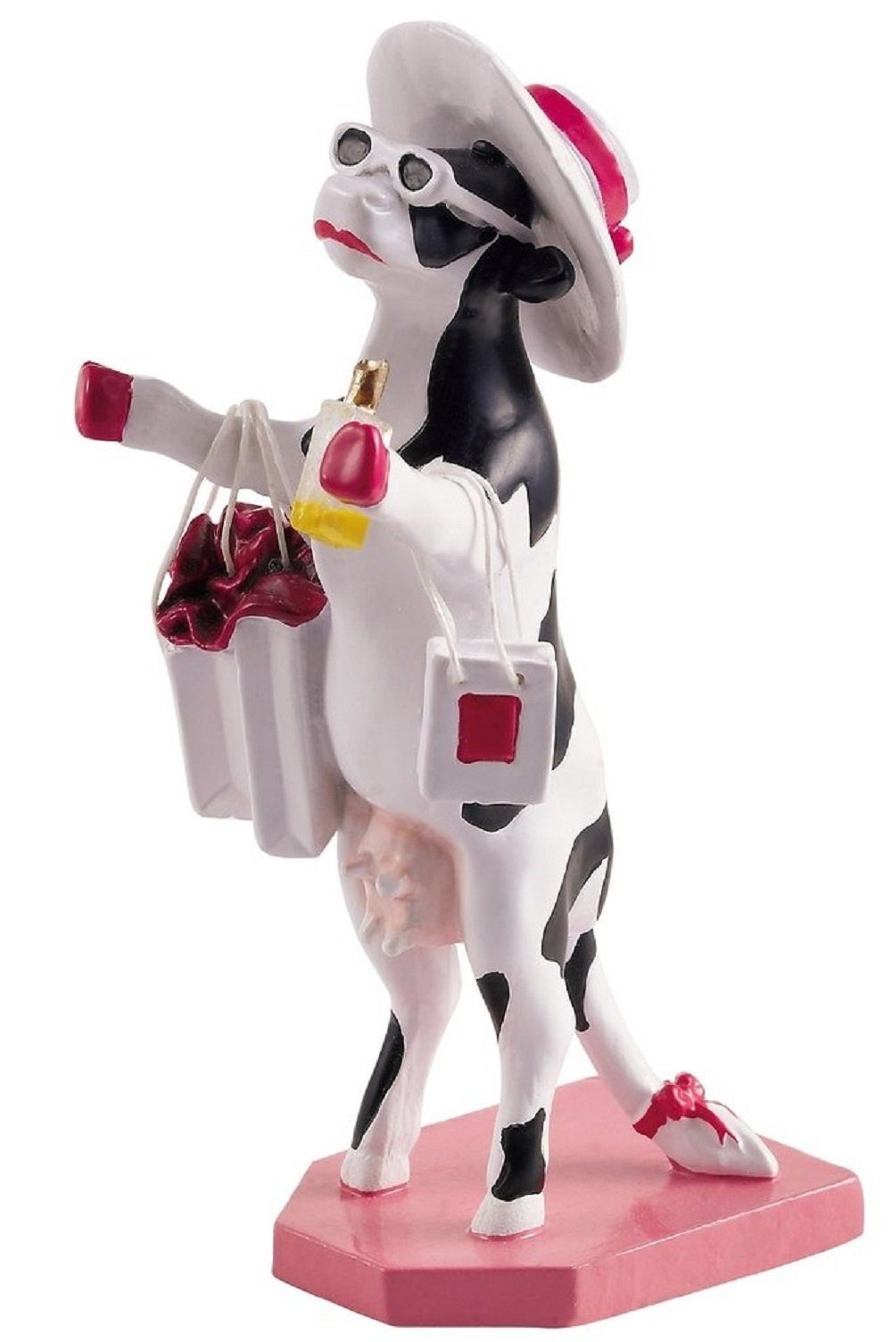 CowParade Tierfigur Alphadite Goddess of Shopping - Cowparade Kuh Small