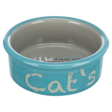 TRIXIE Futterbehälter Keramik-Napf-Set Eat on Feet für Katzen