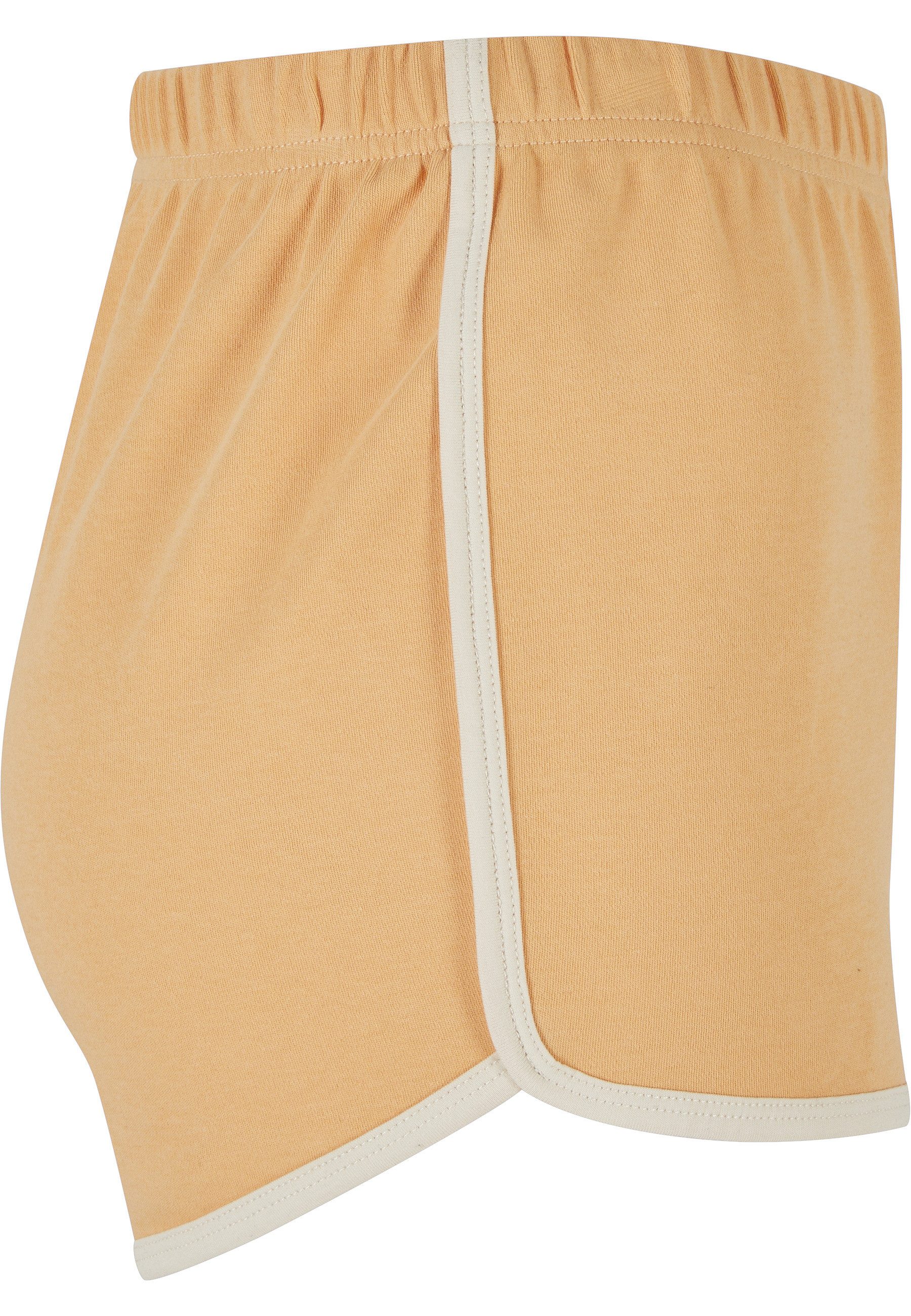 URBAN CLASSICS Stoffhose Urban Classics Damen Ladies Organic Interlock Retro Hotpants (1-tlg)