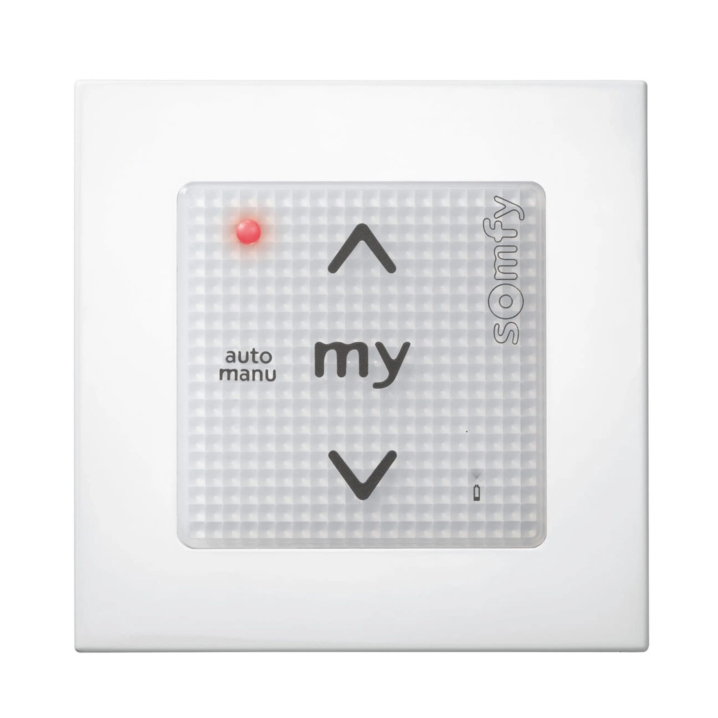 Somfy Somfy Smoove UNO IB+ Pure Shine Steuerung Rollläden Markisen Smarter Lichtschalter