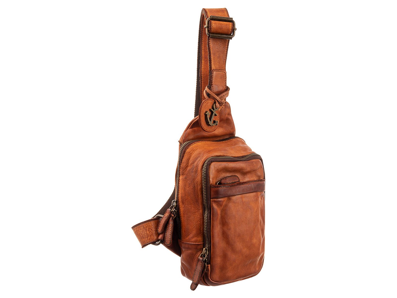 HARBOUR 2nd Umhängetasche UP13125 Sling Bag Style SAGE Umhängetasche (1-tlg), Leder