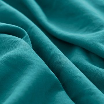 Bettwäsche 100% Polyester Bettwäsche-Sets, SUBRTEX, mit Reißverschluss