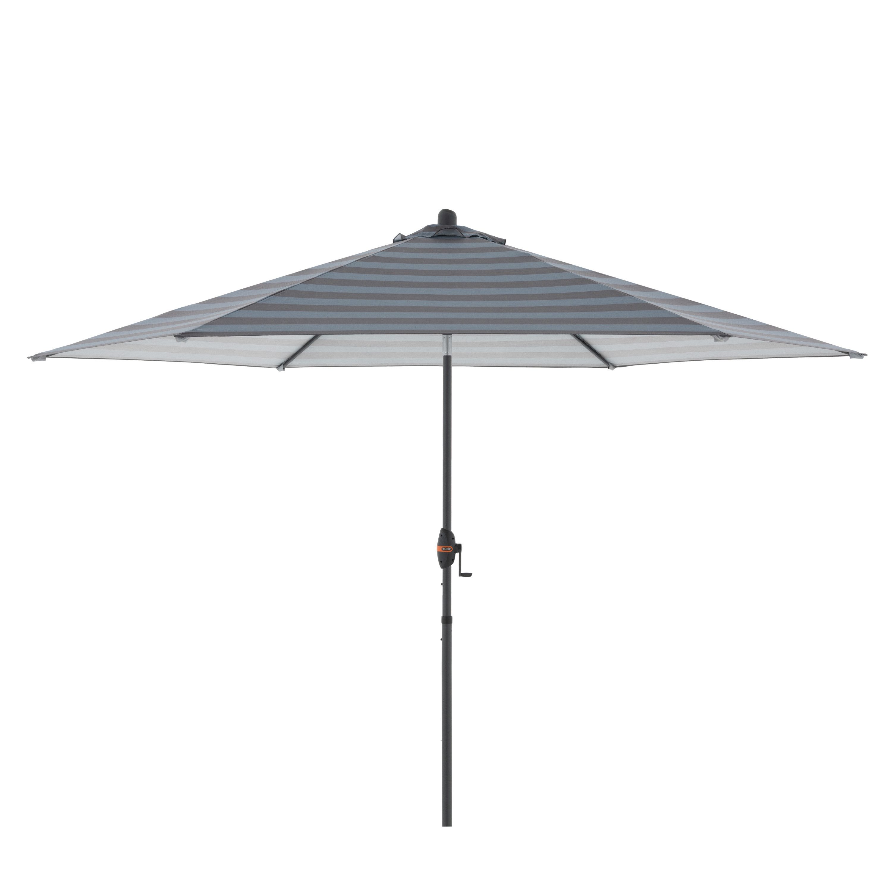 doppler® Sonnenschirm Sonnenschirm doppler MYZONE AUTO TILT DH 305x257 cm grau Ampelschirm