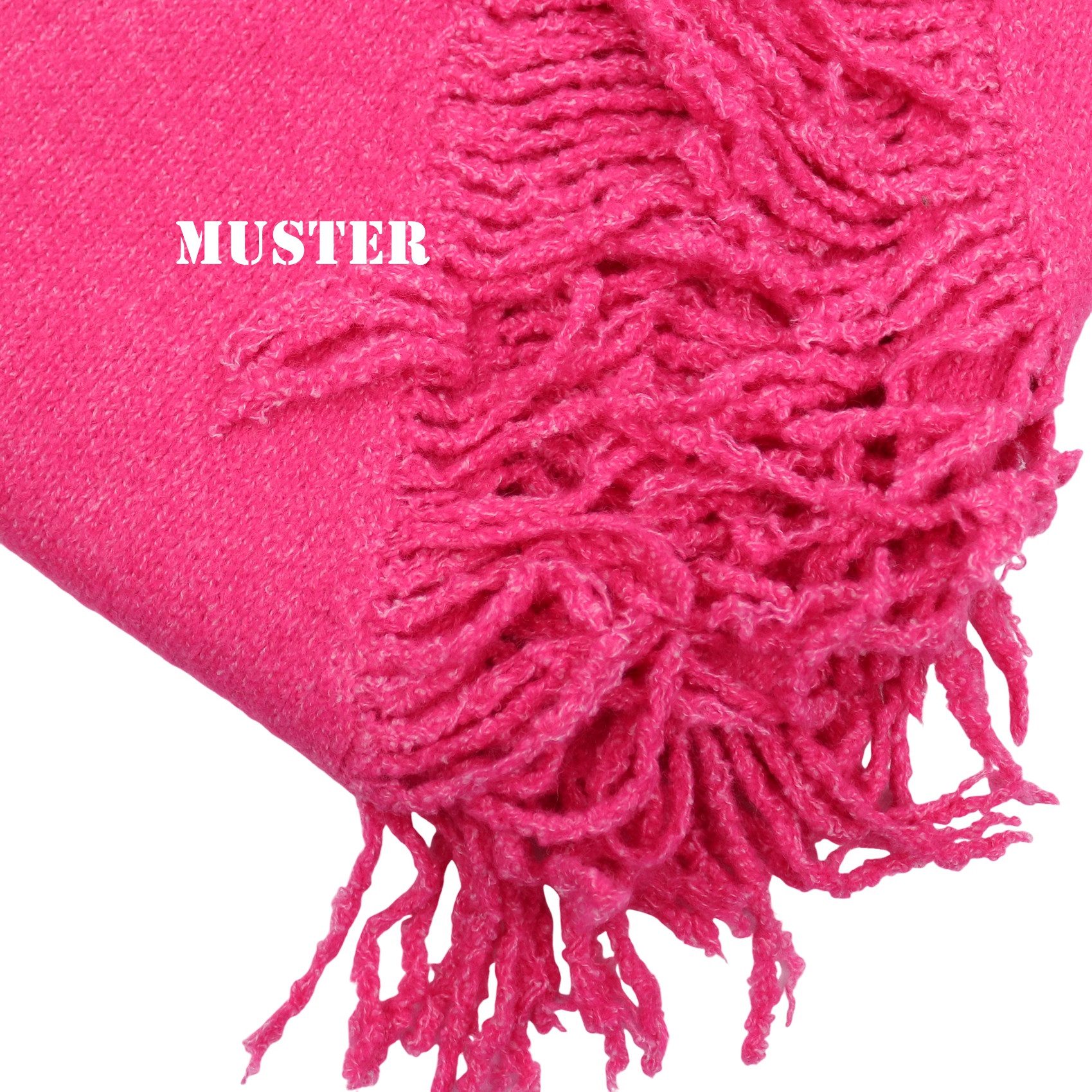 MIRROSI Strickponcho Damen Poncho Cape Dreieckstuch 2 in 1 mit Fransen günstig online kaufen