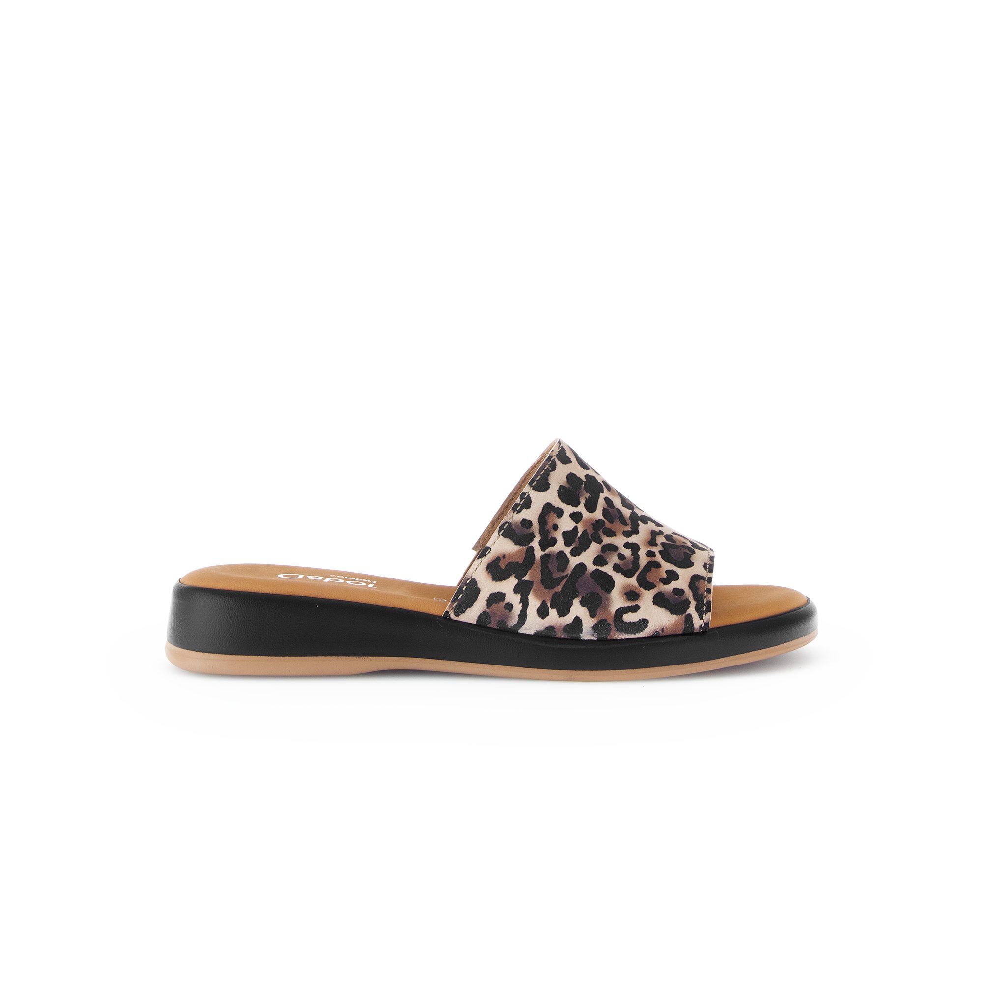 Gabor Gabor 2.730.90_8, Sandaletten, Braun / Leo-Look, Damen Sandalette