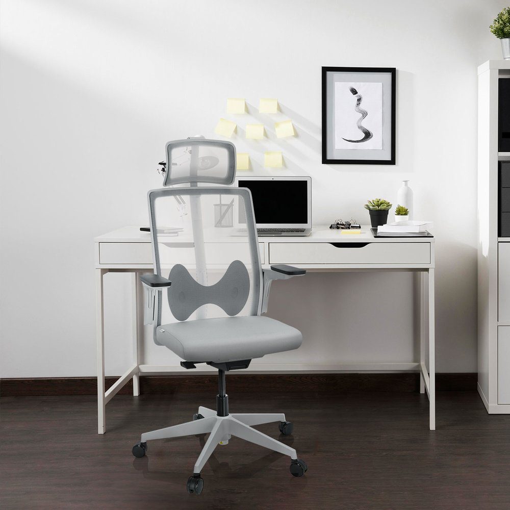 hjh OFFICE Drehstuhl Profi Bürostuhl (1 Stoff/Netzstoff W St), ARCEO Schreibtischstuhl ergonomisch