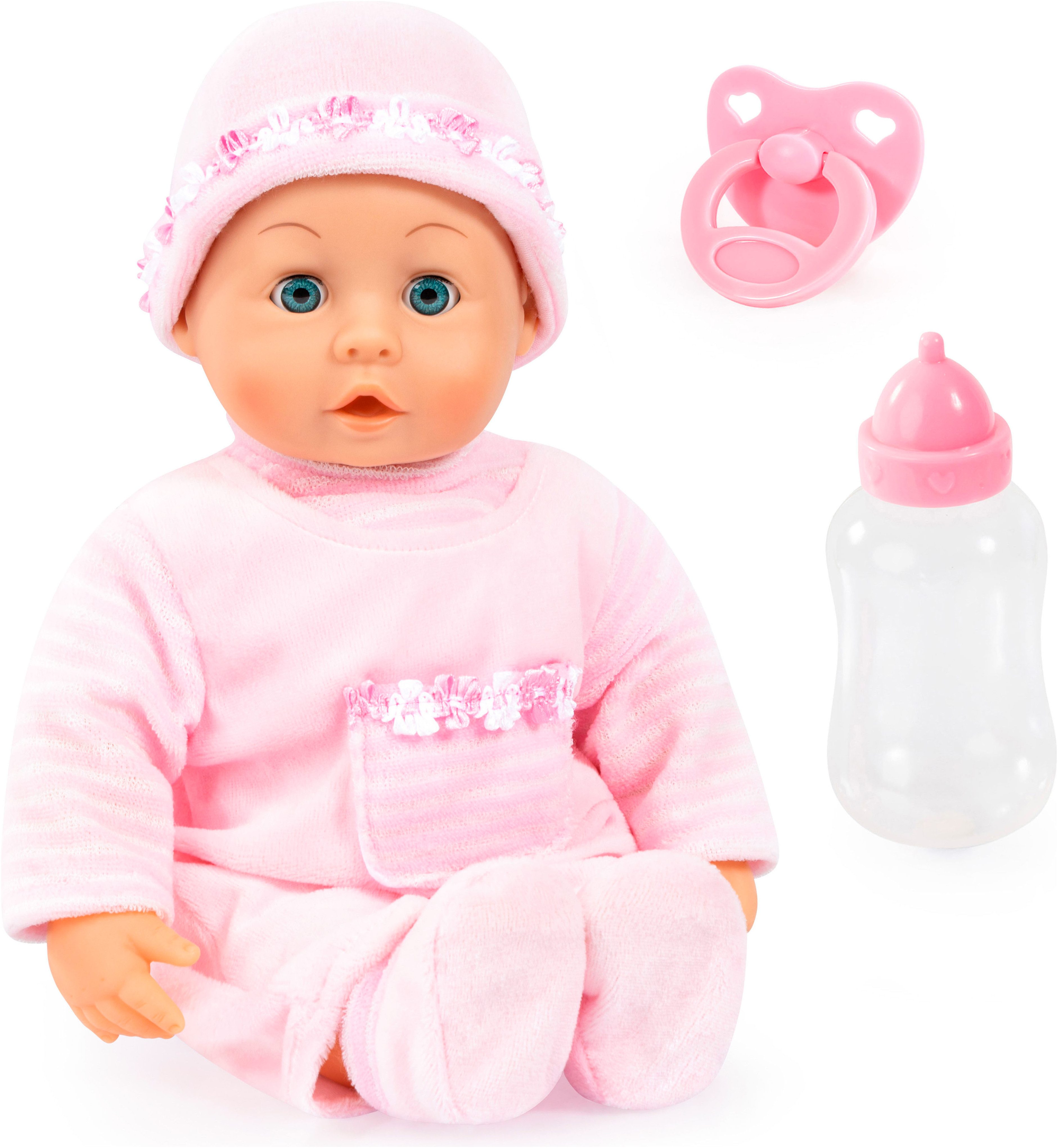 Babypuppe First Words Baby, 38 cm rosa