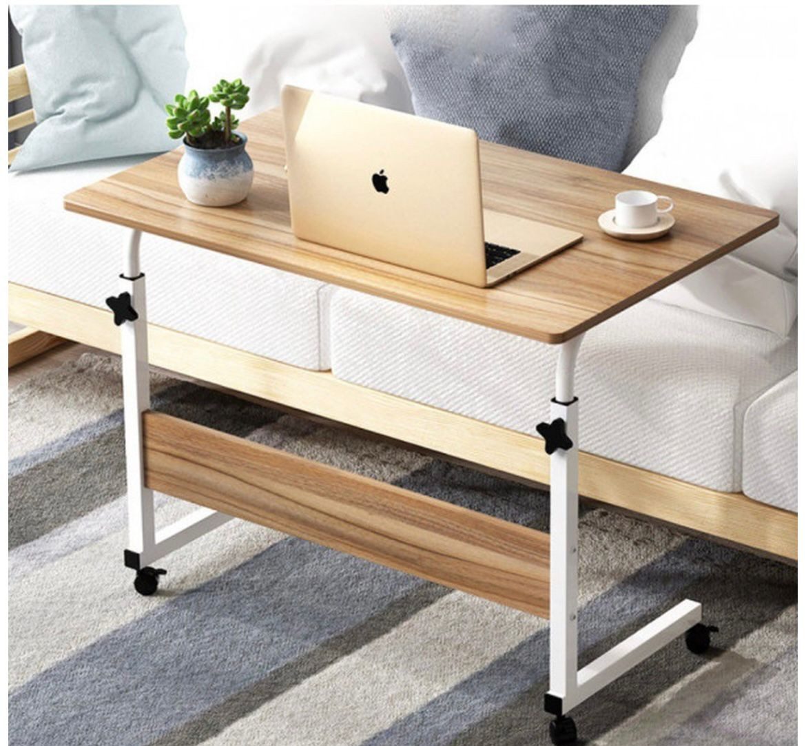 Kaufexpress GmbH Laptoptisch Höhenverstellbarer Tisch mit Rollen – 80×40 cm günstig online kaufen