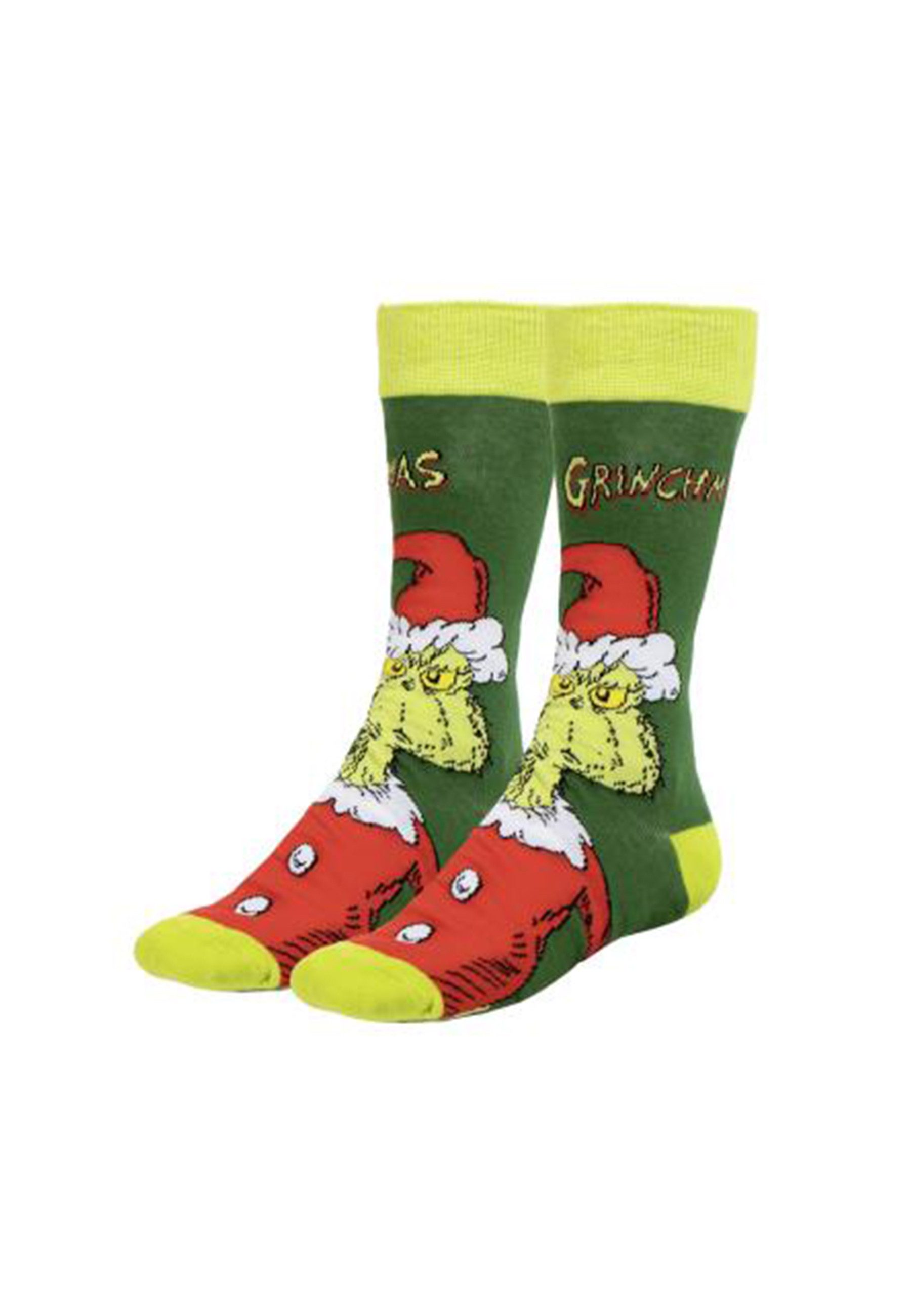 The Grinch Socken Grinch Unisex Strümpfe Socken 3er Pack (3-Paar) – Bild 4 von 5