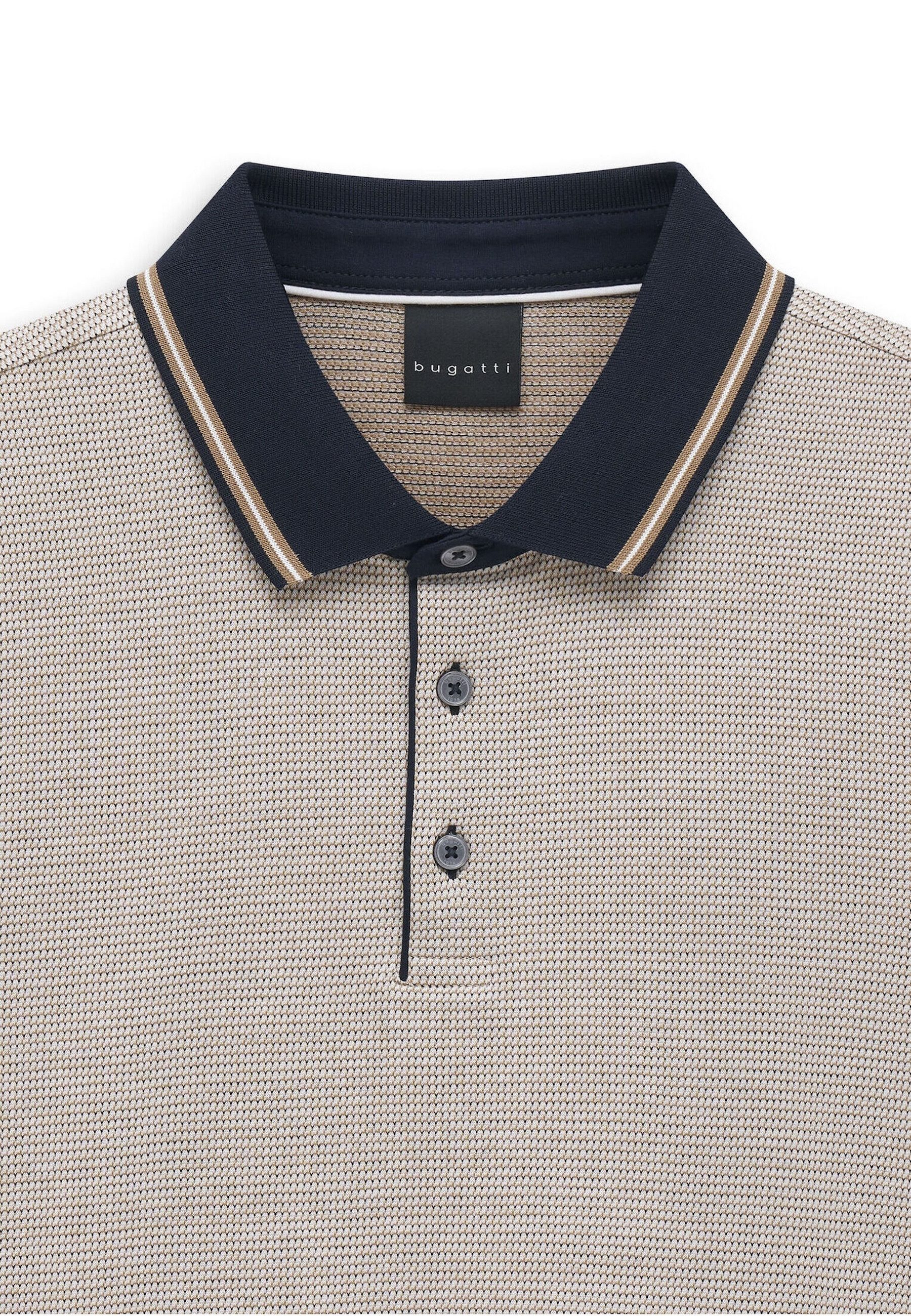 bugatti Poloshirt Modern Fit aus reiner Baumwolle
