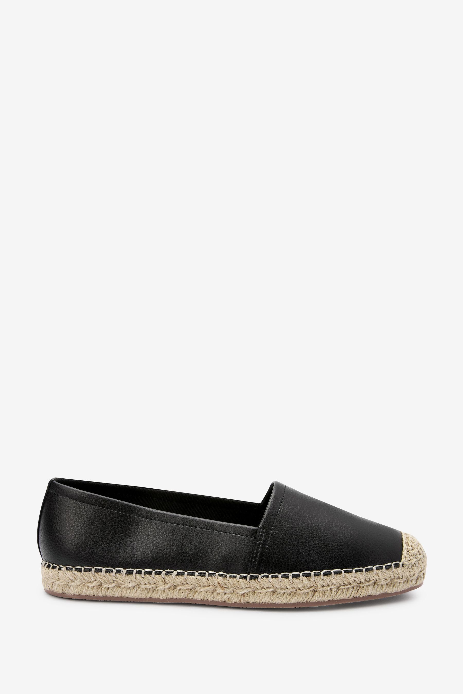 Next Forever Comfort® Flache Espadrilles Espadrille (1-tlg) Black