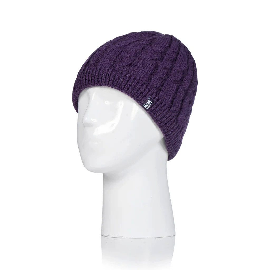 Heat Holders Strickmütze Damen Zopfmütze