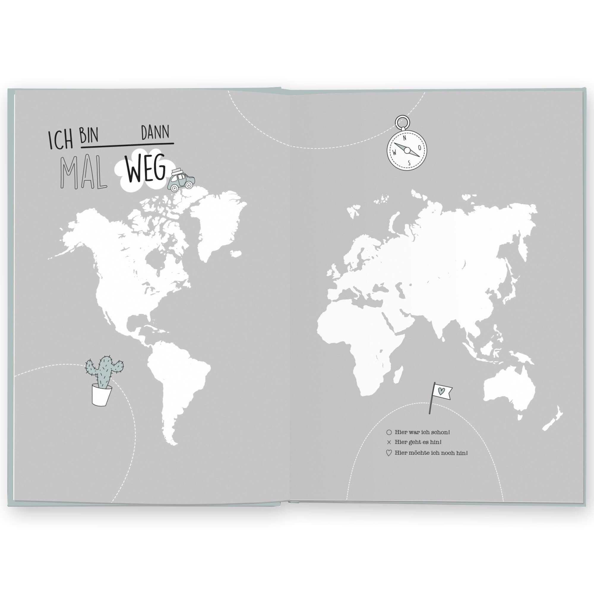 & spannenden zum mit Länder, zum interaktiv CUPCAKES selberschreiben, ausfüllen, für alle Aufgaben Reisetagebuch Notizbuch KISSES