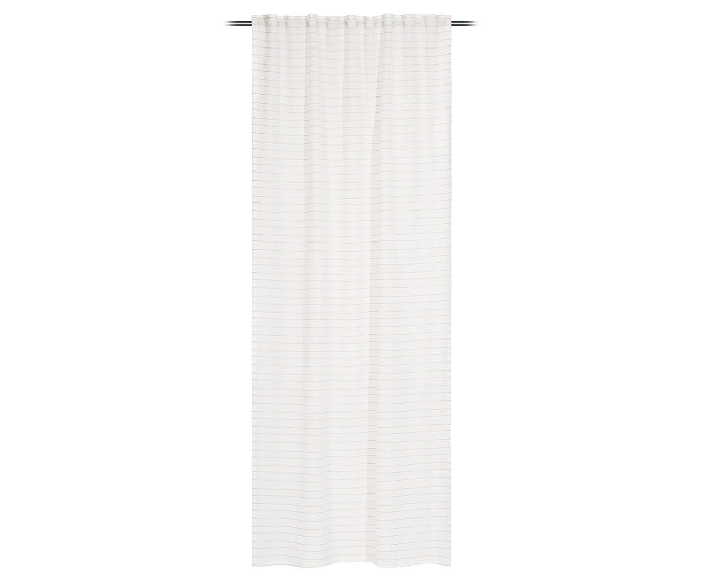 Gözze Vorhang GÖZZE Schlaufenschal MERLIN stein BH 140x245 cm grau Vorhang