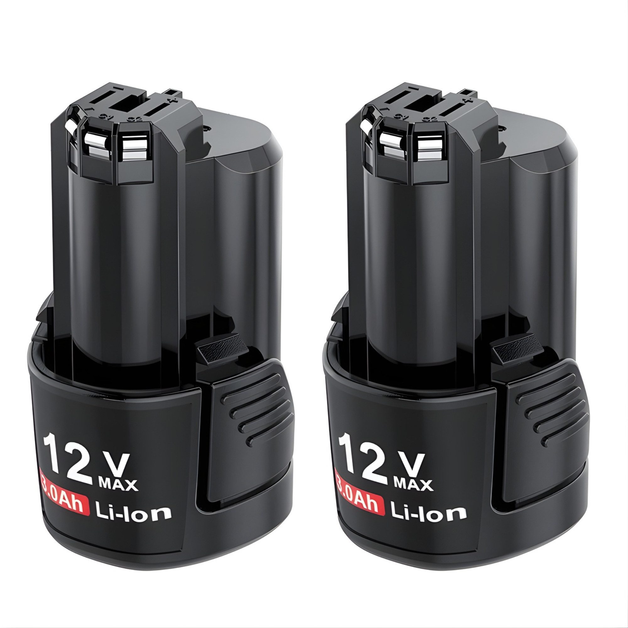 Athlix Ersatz Akku für Bosch 12V 3000mAh Li-Ion Akku BAT411A BAT412 BAT441 Akku GSR, GDR 10.8V & GOP, GSA, GSC, GOS 12V 3000 mAh (12 V), 2er Pack, Breite Kompatibilität, 3 Ah Kapazität