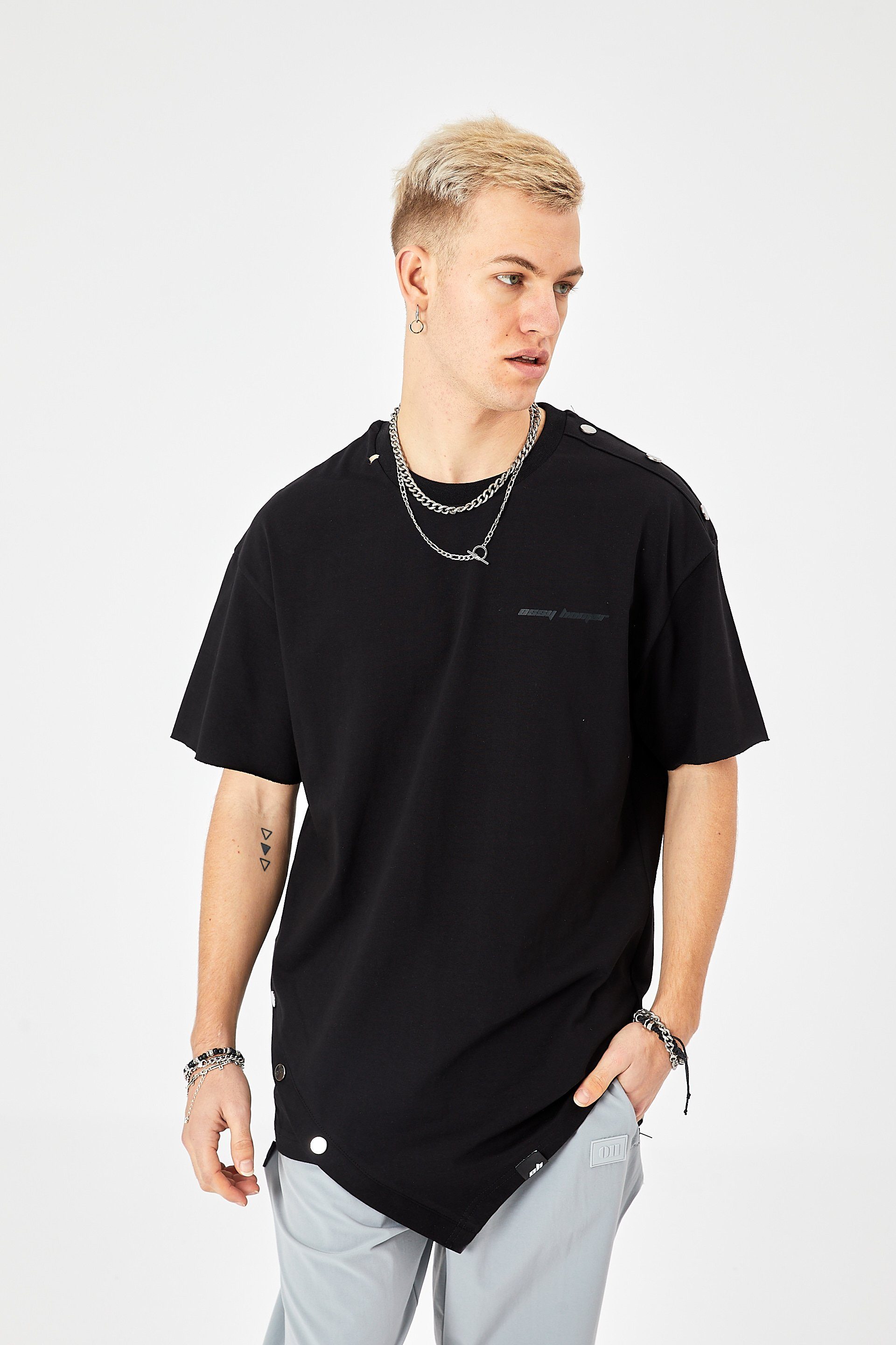 OSSY HOMER T-Shirt T-Shirt Oversize Fit mit 320gsm Baumwolle