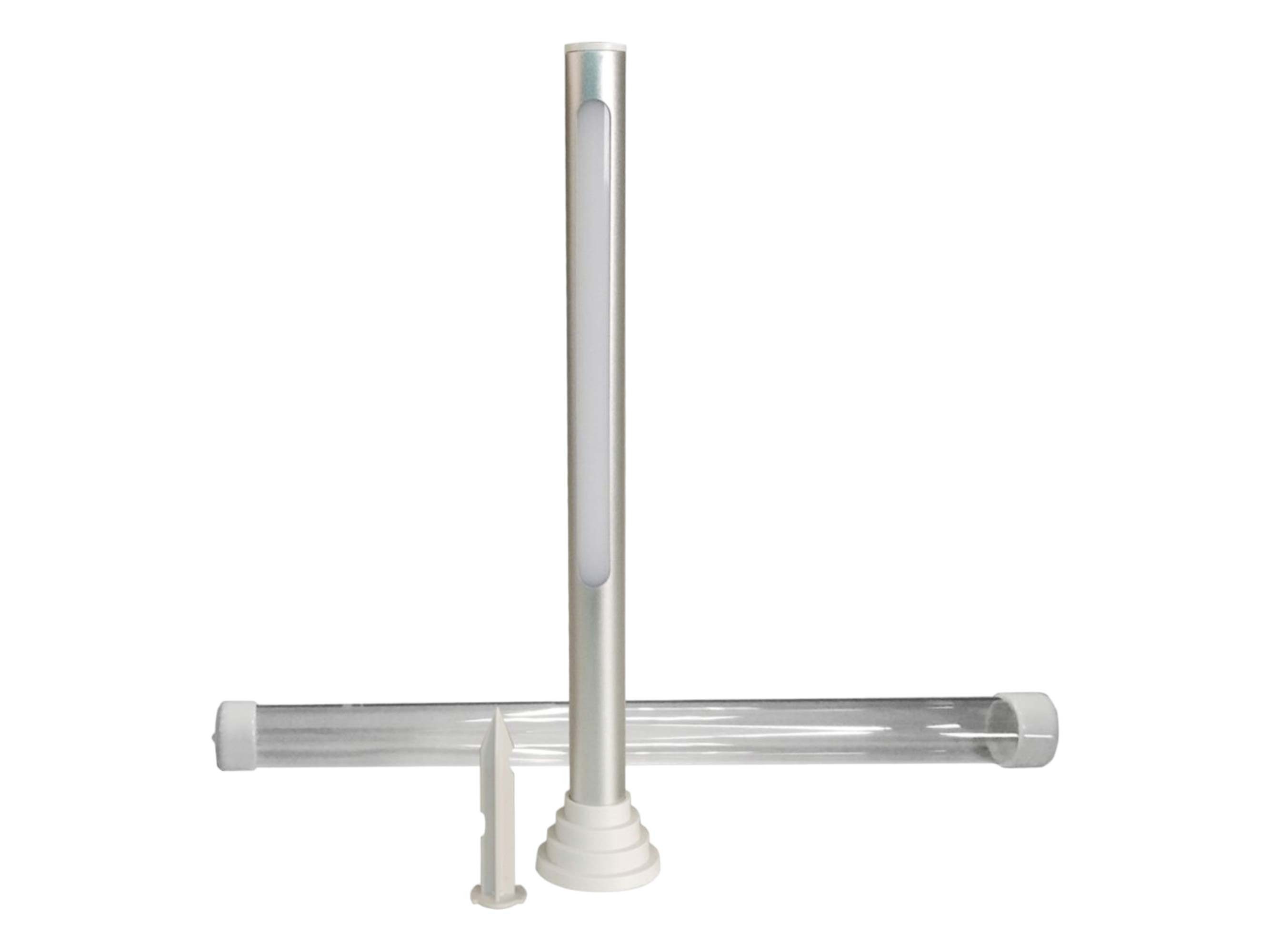 Harms Import Handleuchte Specter (1-St), Stableuchte 31cm USB Powerbank Touch Standfuß Erdspieß