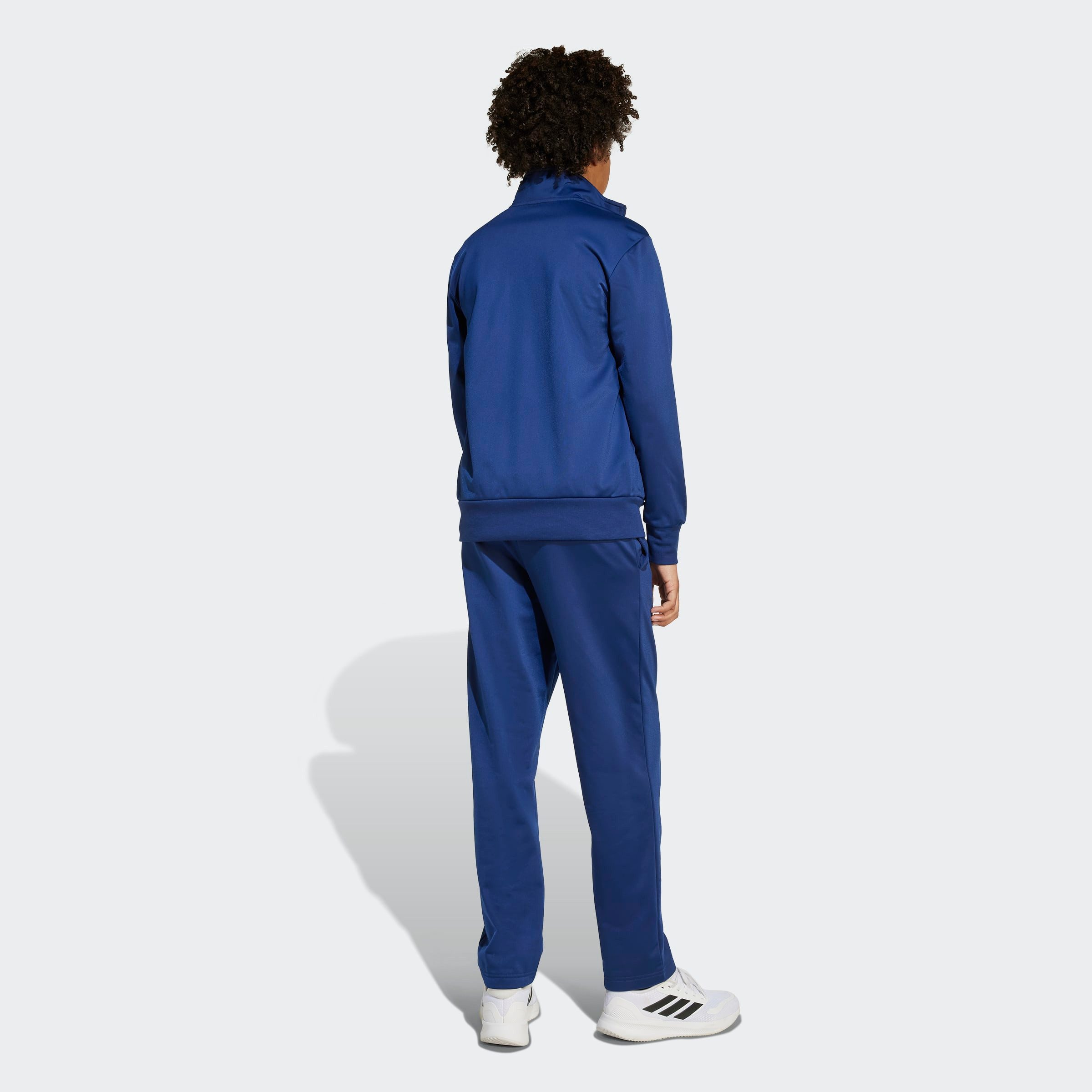 adidas Sportswear Trainingsanzug J CP TR TS (2-tlg), für Kinder und Teens, zweiteiliges Set, mit Stehkragen