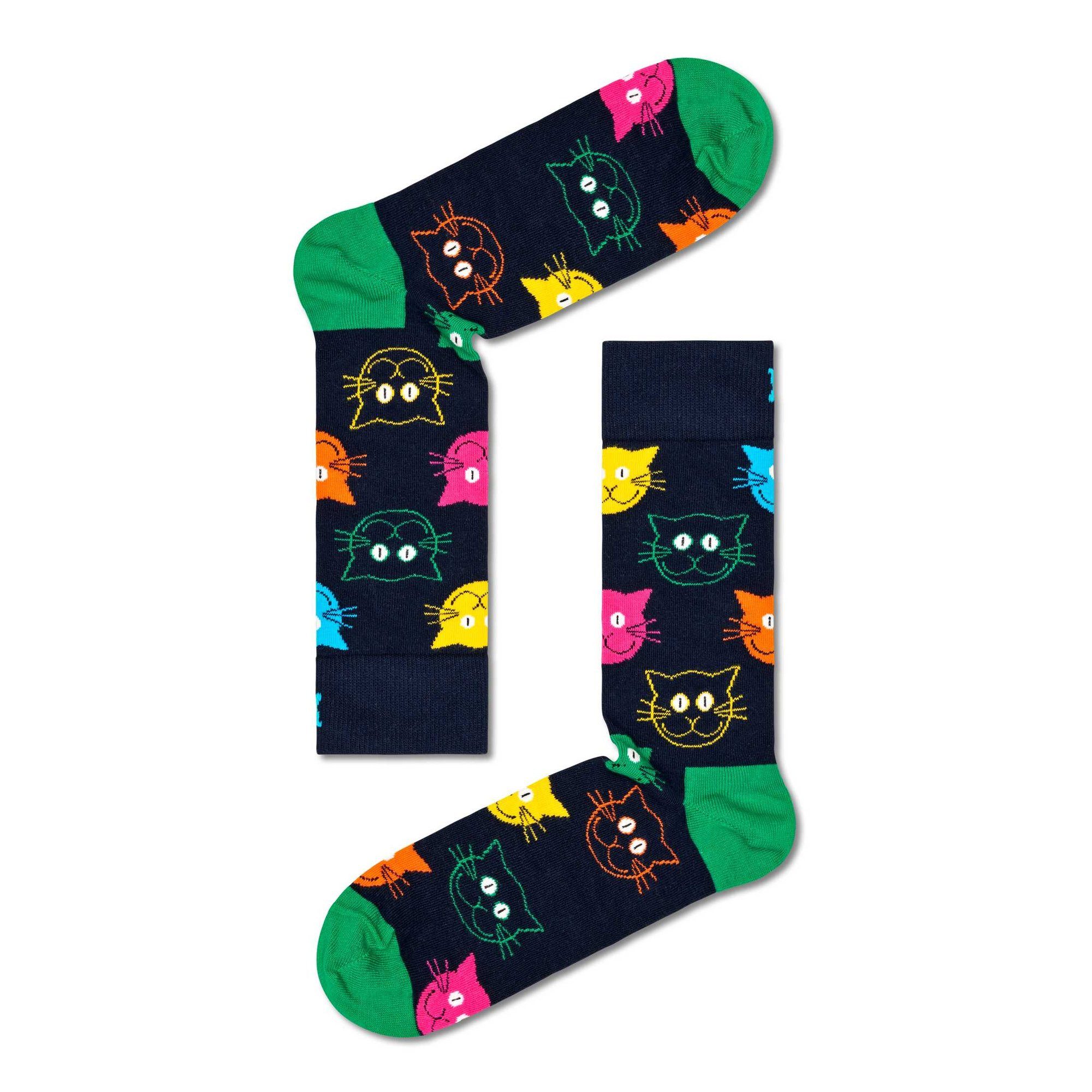 Happy Socks Kurzsocken Unisex Socken 3er Pack Baumwolle (Packung, 3er Pack)