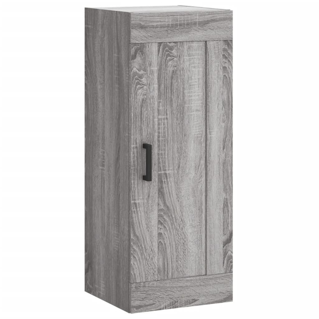 vidaXL Hängeschrank Wandschrank Grau Sonoma 34,5x34x90 günstig online kaufen
