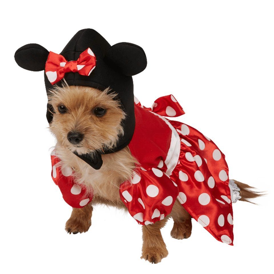 Rubie´s Hundekostüm Minnie Maus Hundekostüm, Verwandle Deinen Hund in eine süße Maus!
