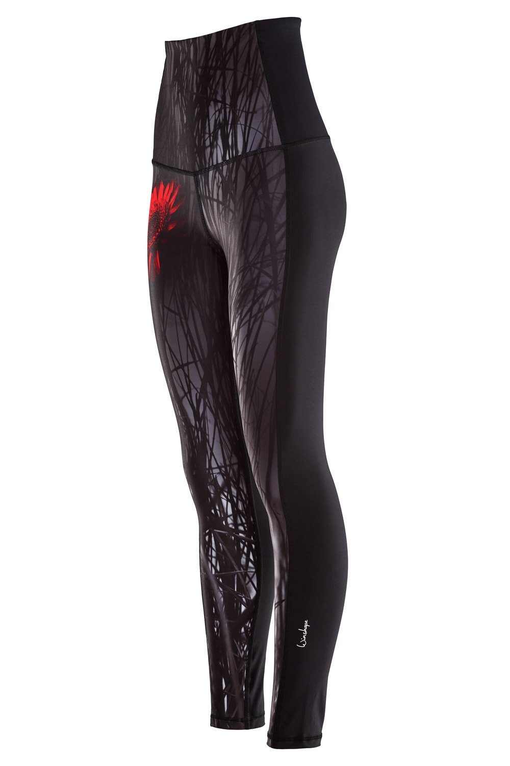 Core-Stability-Bund Bauch-Weg-Effekt HWL107-Red-Gerbera Winshape mit Leggings