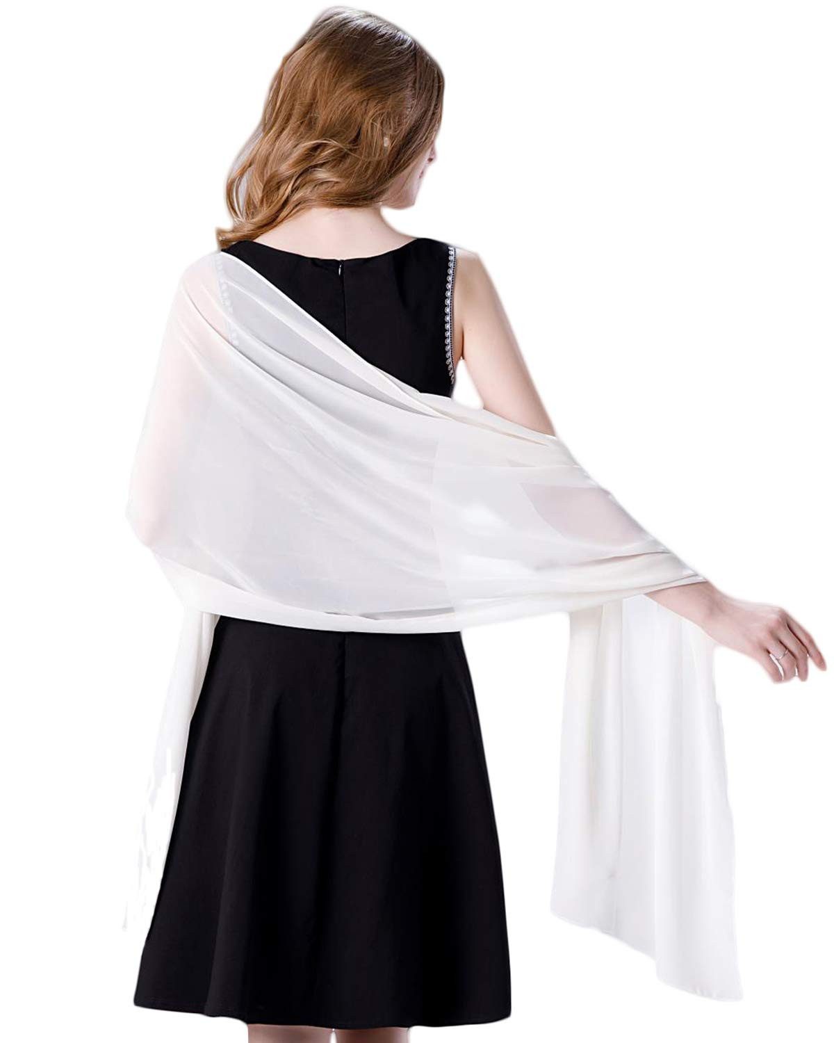 Cachito Modeschal Eleganter Damen Schal – Weiche Stola, (1-St), für Abendkleider, Hochzeiten & festliche Anlässe