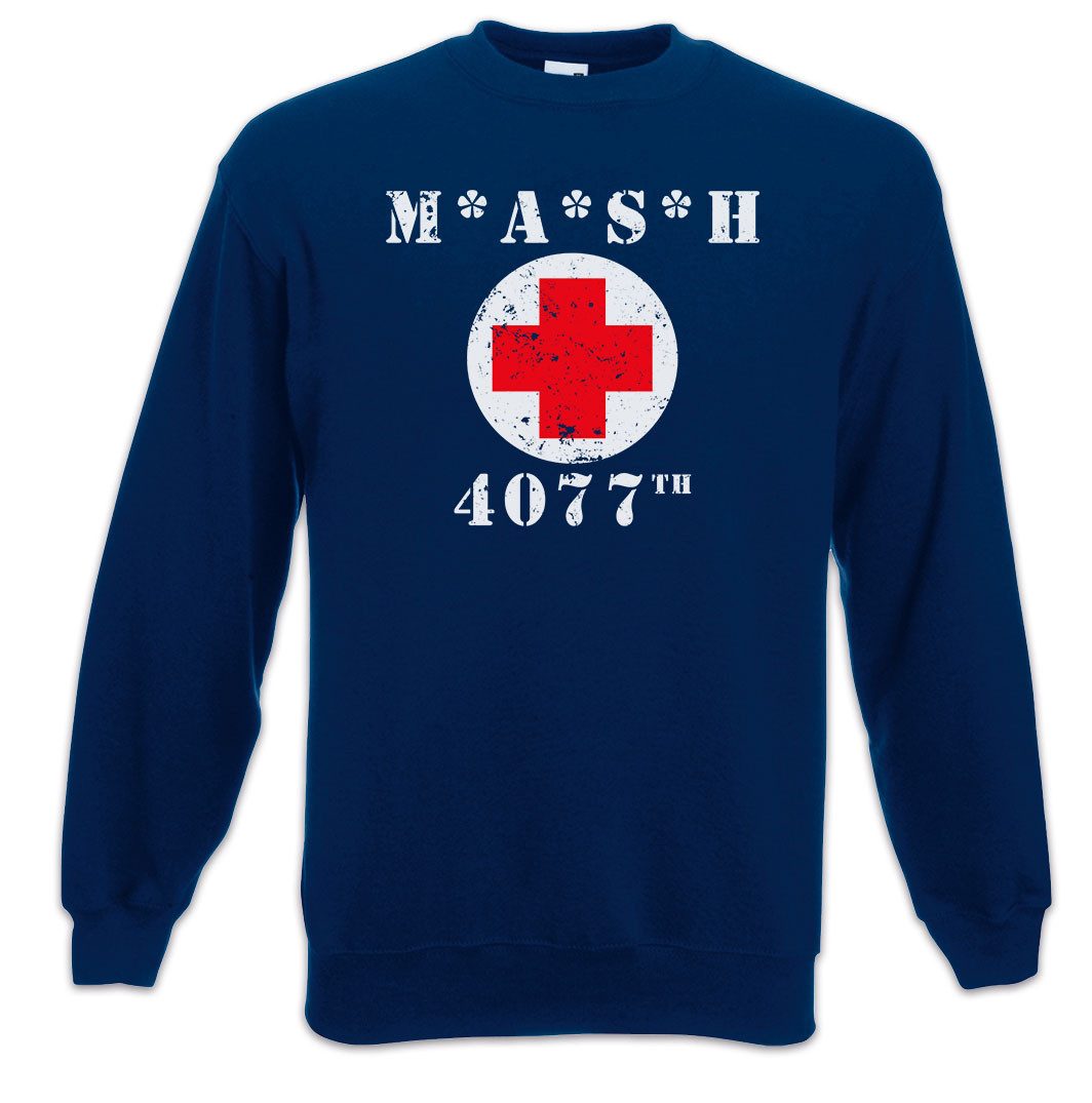 Urban Backwoods Sweatshirt MASH Logo Sweatshirt 4077th M.A.S.H. Army Symbol TV Doctors Series (1-tlg) Serie Larry Gelbart Mobile