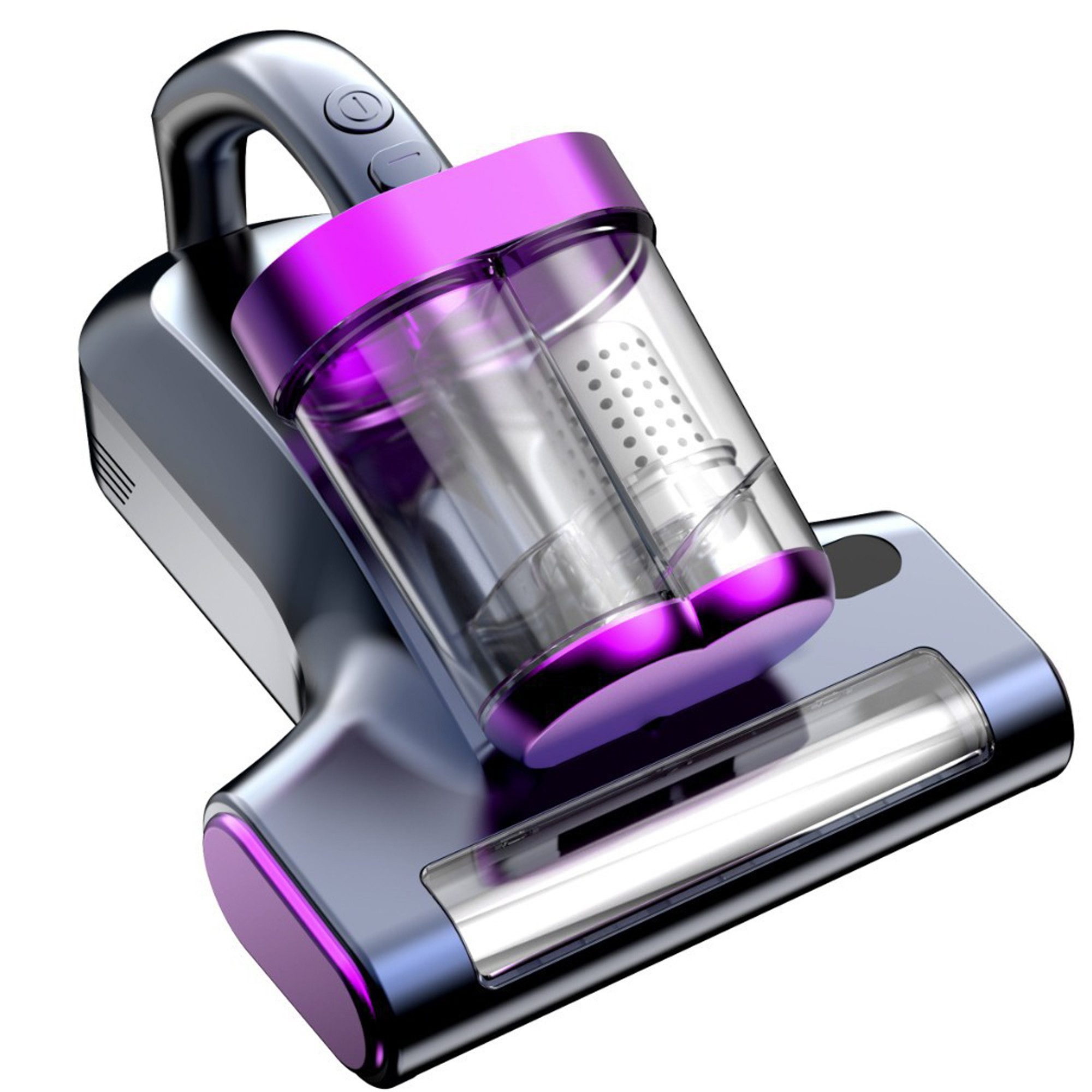 Forrlite Matratzenreinigungsgerät Milbensauger für Matratzen, Milbenstaubsauger mit UV-C Licht, 16Kpa Starke Absaugung Matratzenreiniger mit Heißer Wind