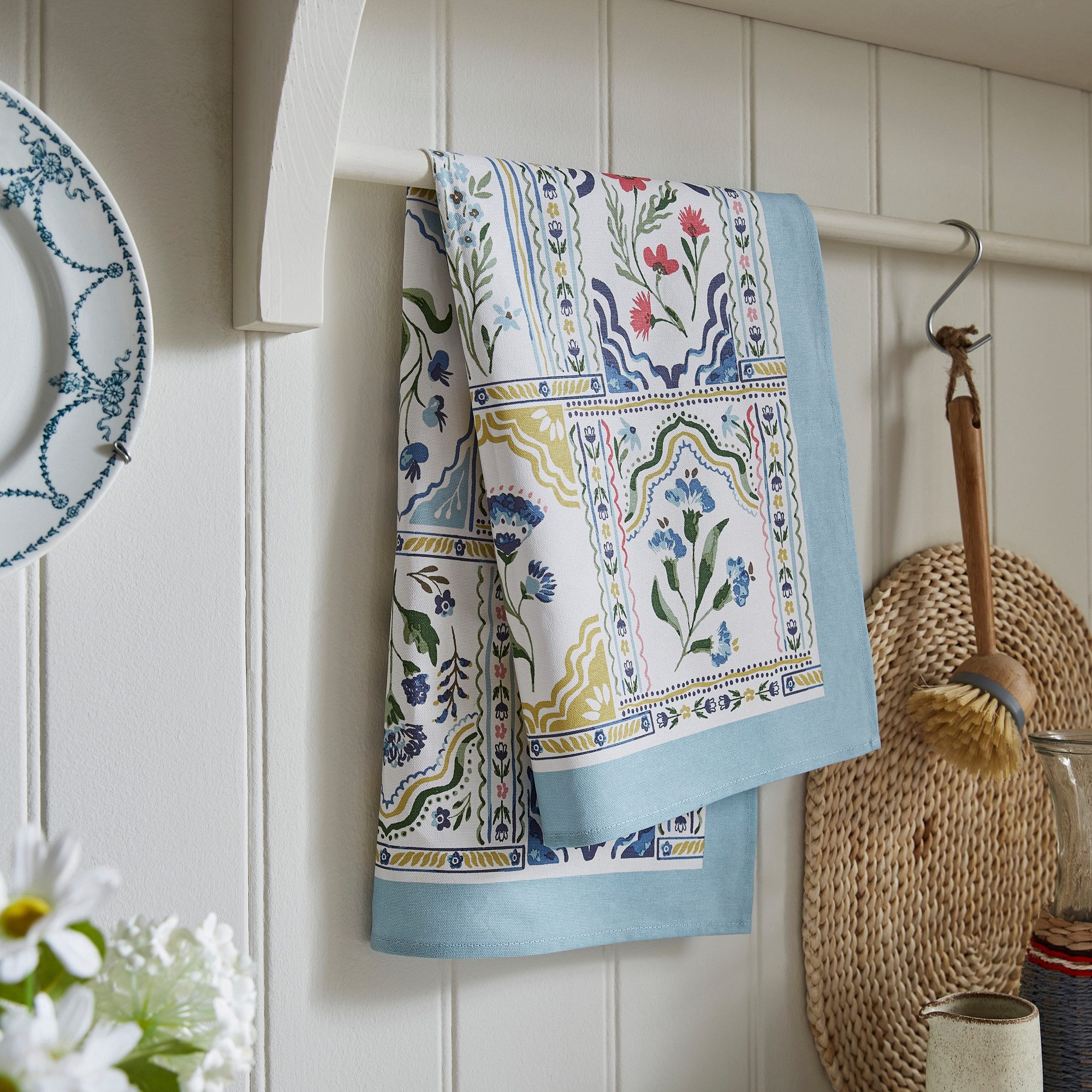 Ulster Weavers Geschirrtuch Boho Floral, (1-tlg., 1-teilig), 100% Baumwolle günstig online kaufen