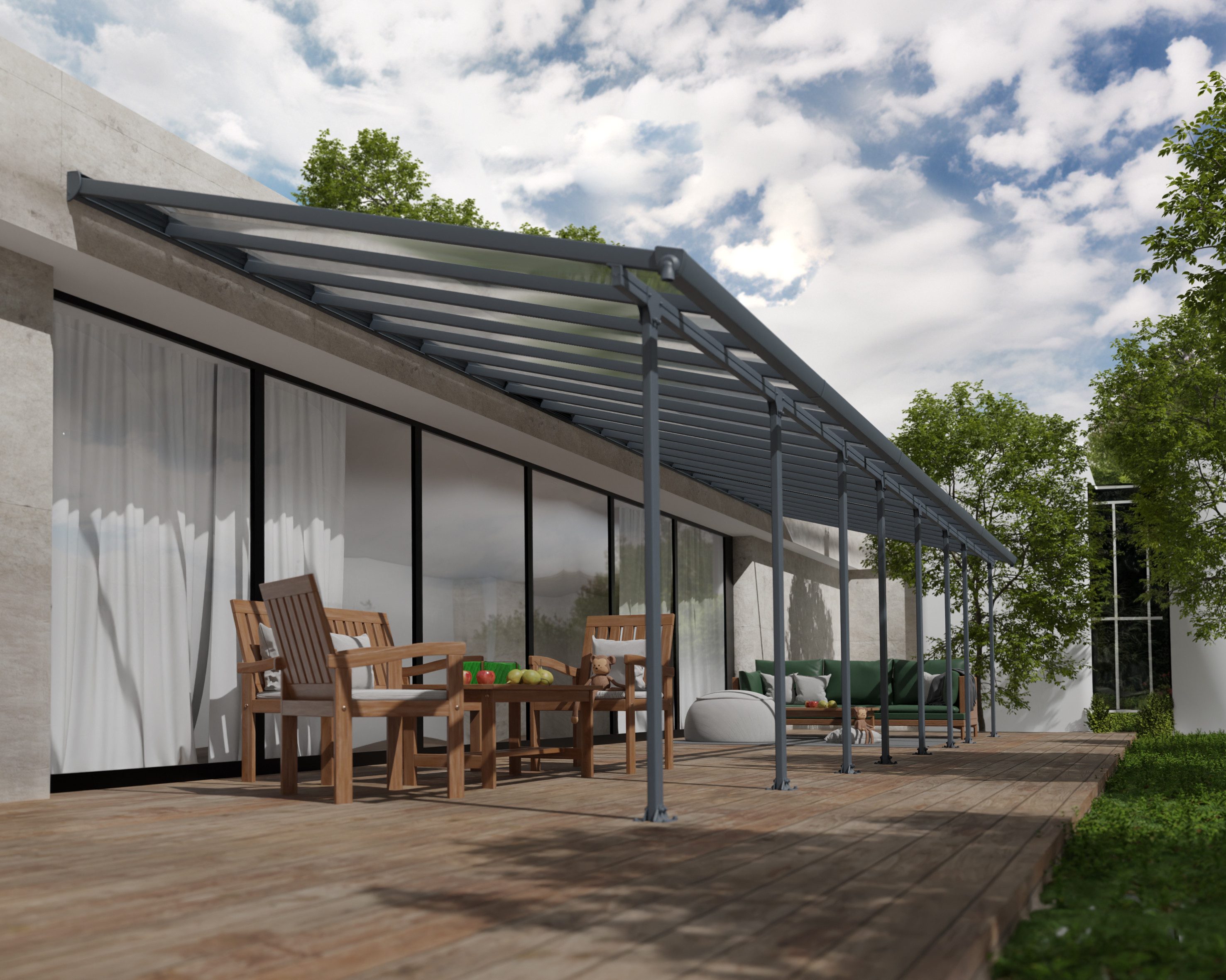 Terrassendach Feria Alu Terrassenüberdachung