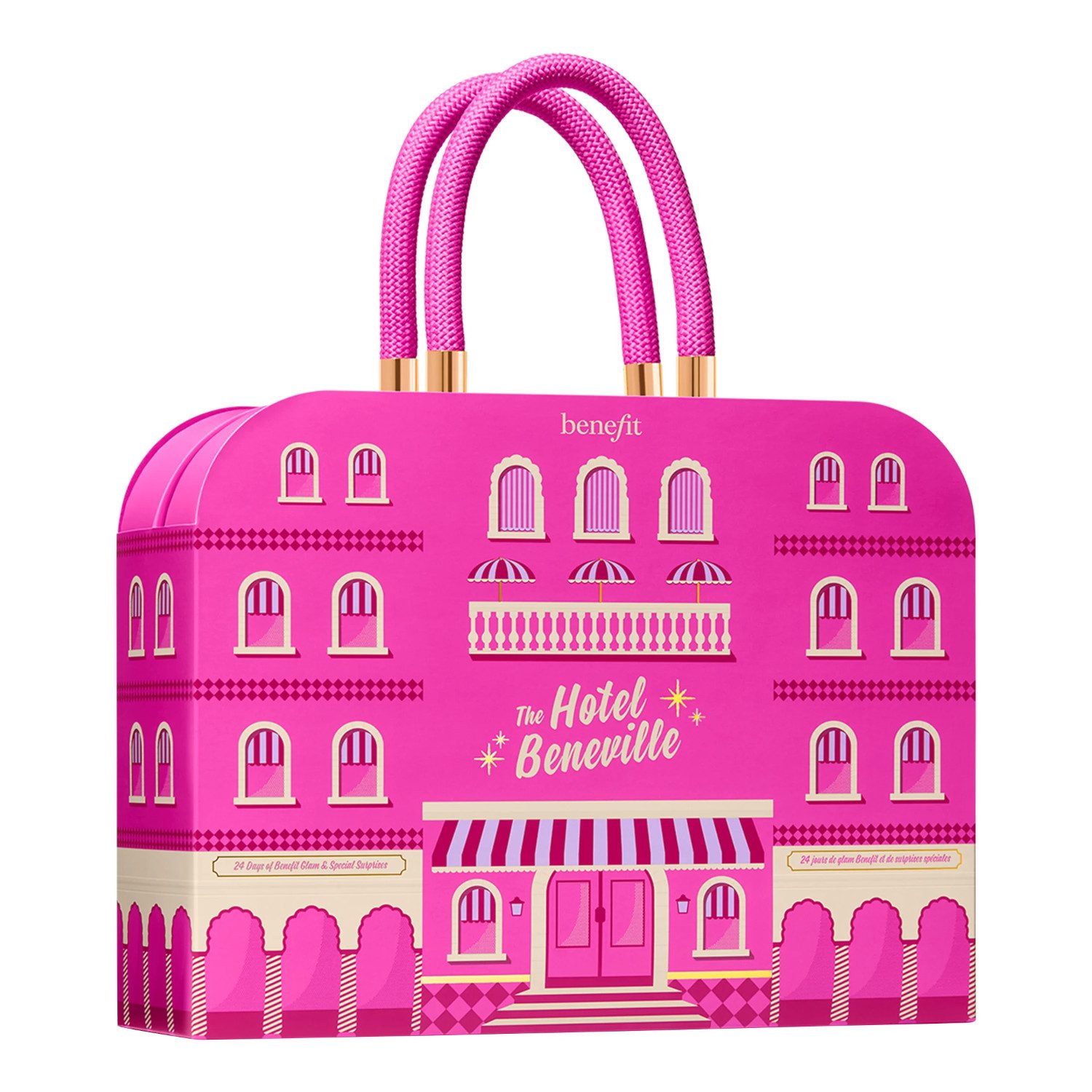 Benefit Adventskalender Benefit The Hotel Beneville Adventskalender – 24-tlg. Make-up-Set (24-tlg), 24-tlg. Adventskalender Make-up-Ikonen Full, Mini & Deluxe Sizes