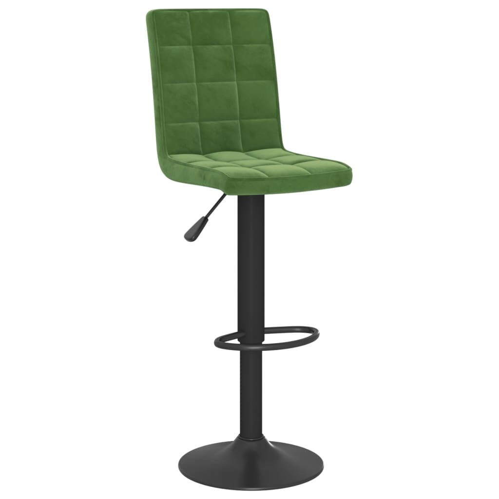 vidaXL Barhocker Barhocker Dunkelgrün Samt (1 günstig online kaufen