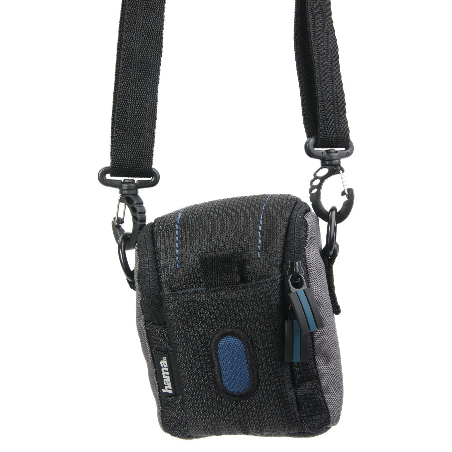 Hama Kameratasche Kamera-Tasche Sorento 50J Hülle Case, Inneneinteiler, Schultergurt, Gürtelschlaufe, Speicherkarten-Fach