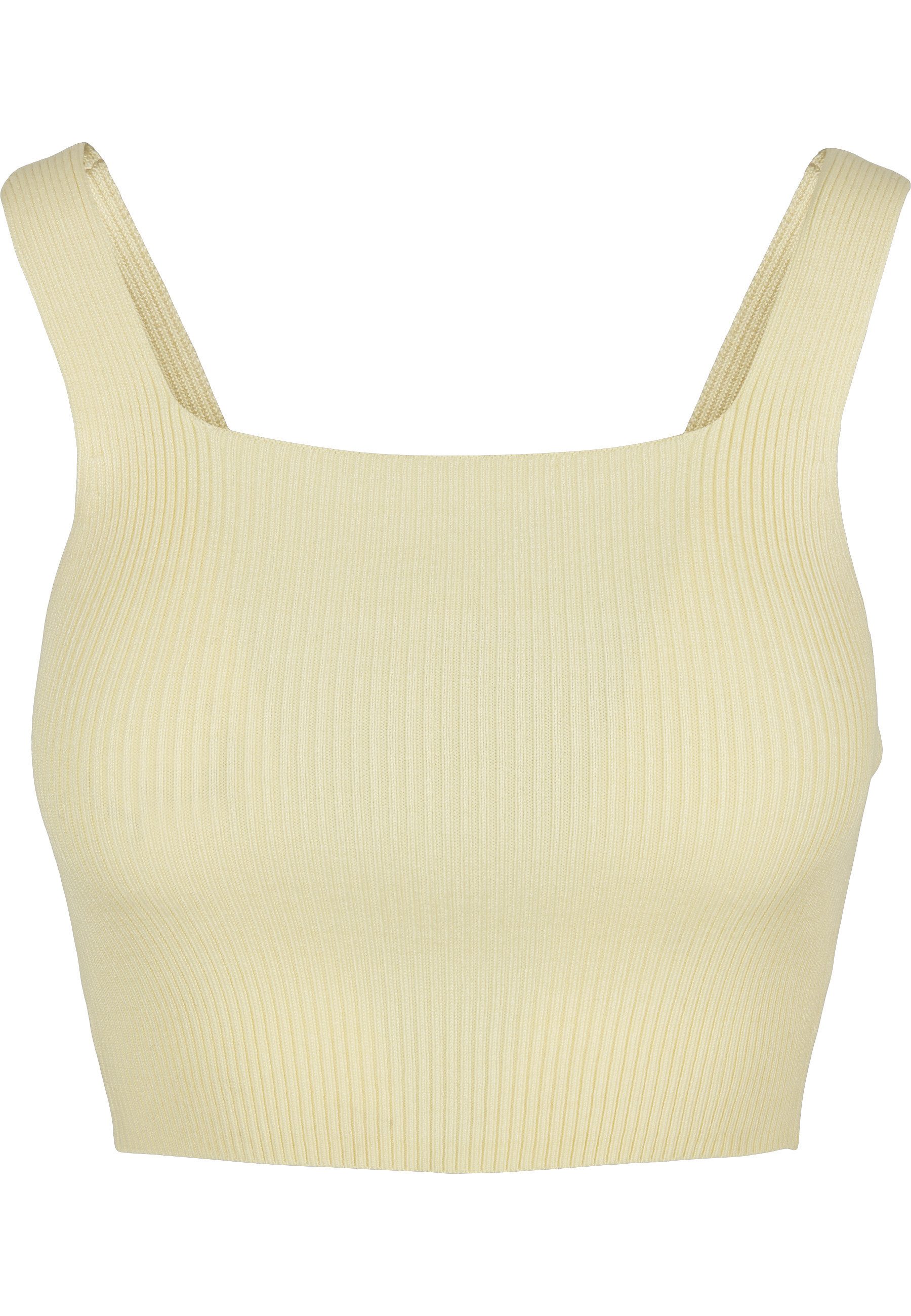 Muskelshirt Urban Classics Damen Ladies Cropped Knit Top