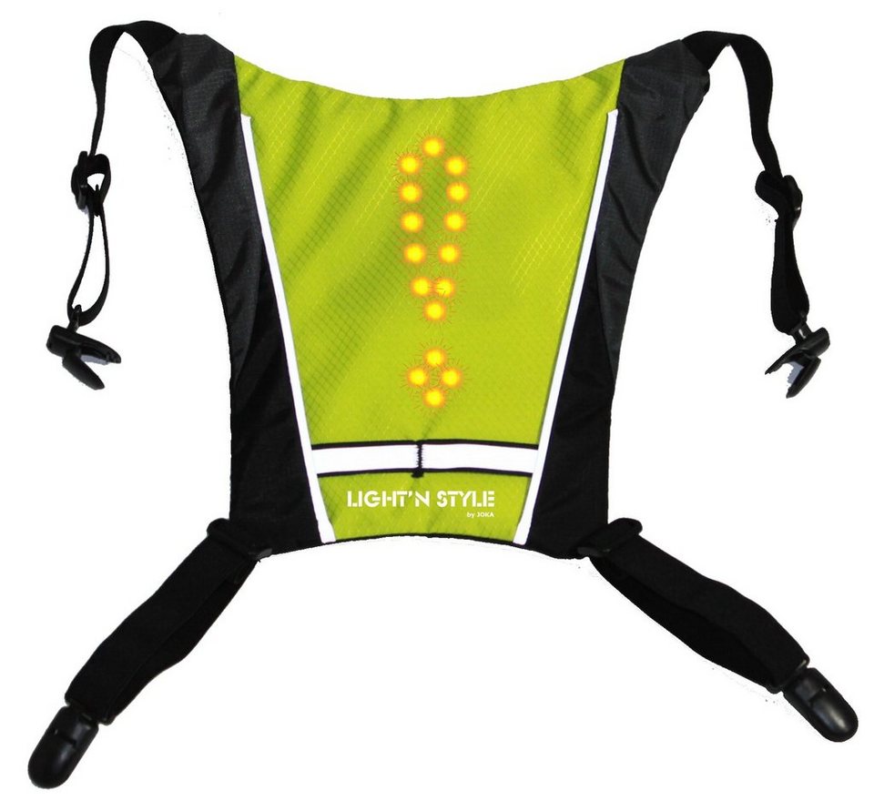 JOKA international Schulrucksack LED Safety Cover