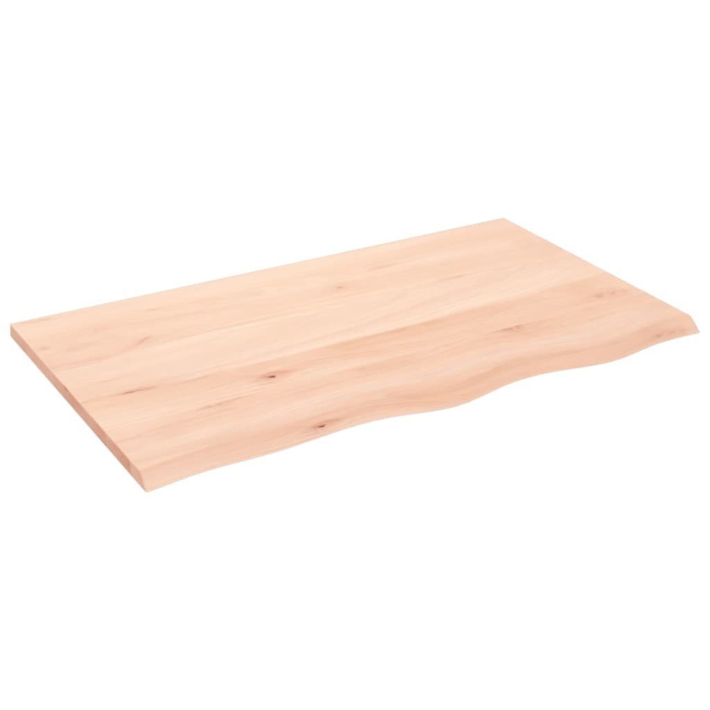 vidaXL Waschtisch 100 x 60 x 2 cm Waschtischplatte 100x60x2 cm Massivholz Unbehandelt