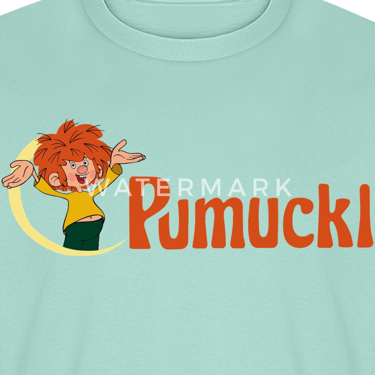 Spreadshirt T-Shirt Pumuckl Mit Frecher Pose günstig online kaufen