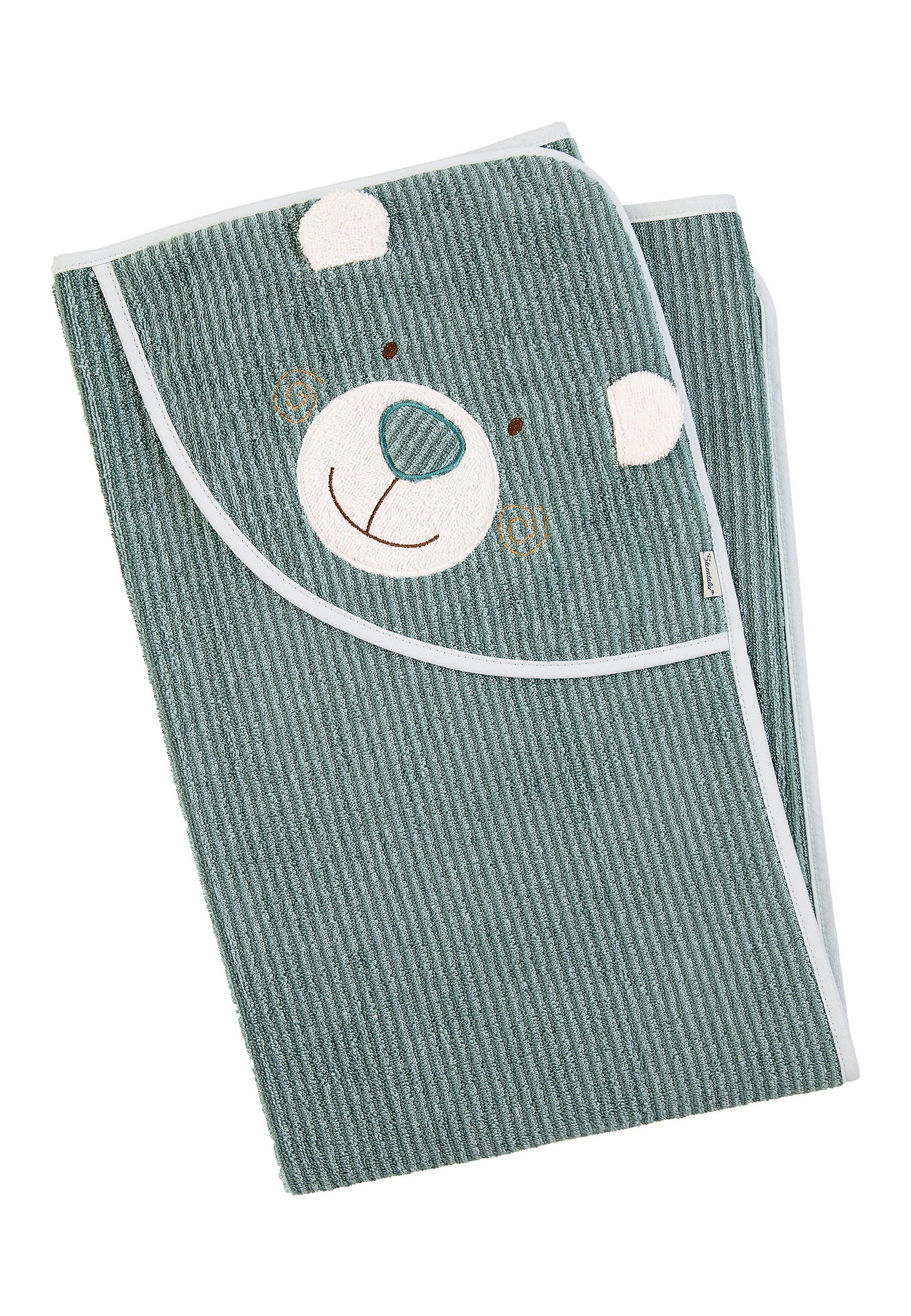 Sterntaler® Badetücher Kapuzenbadetuch 100x100 cm BÄR Ben, 100 % Baumwolle günstig online kaufen