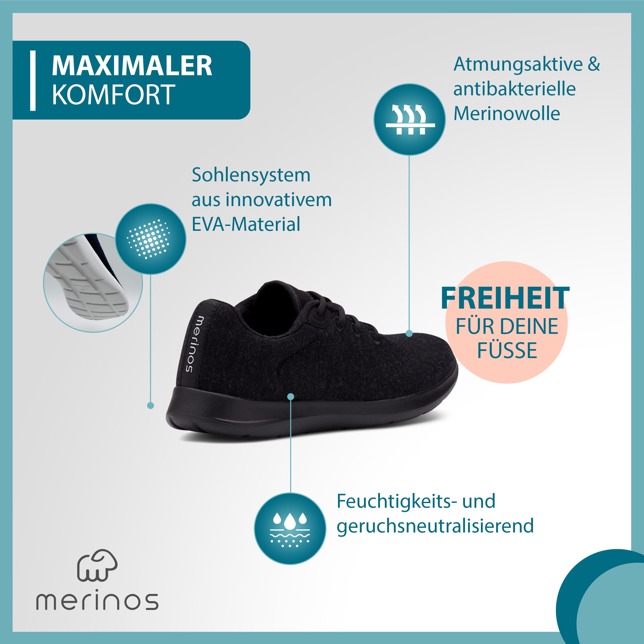 merinos - merinoshoes.de Sneaker Herren Schuhe günstig online kaufen