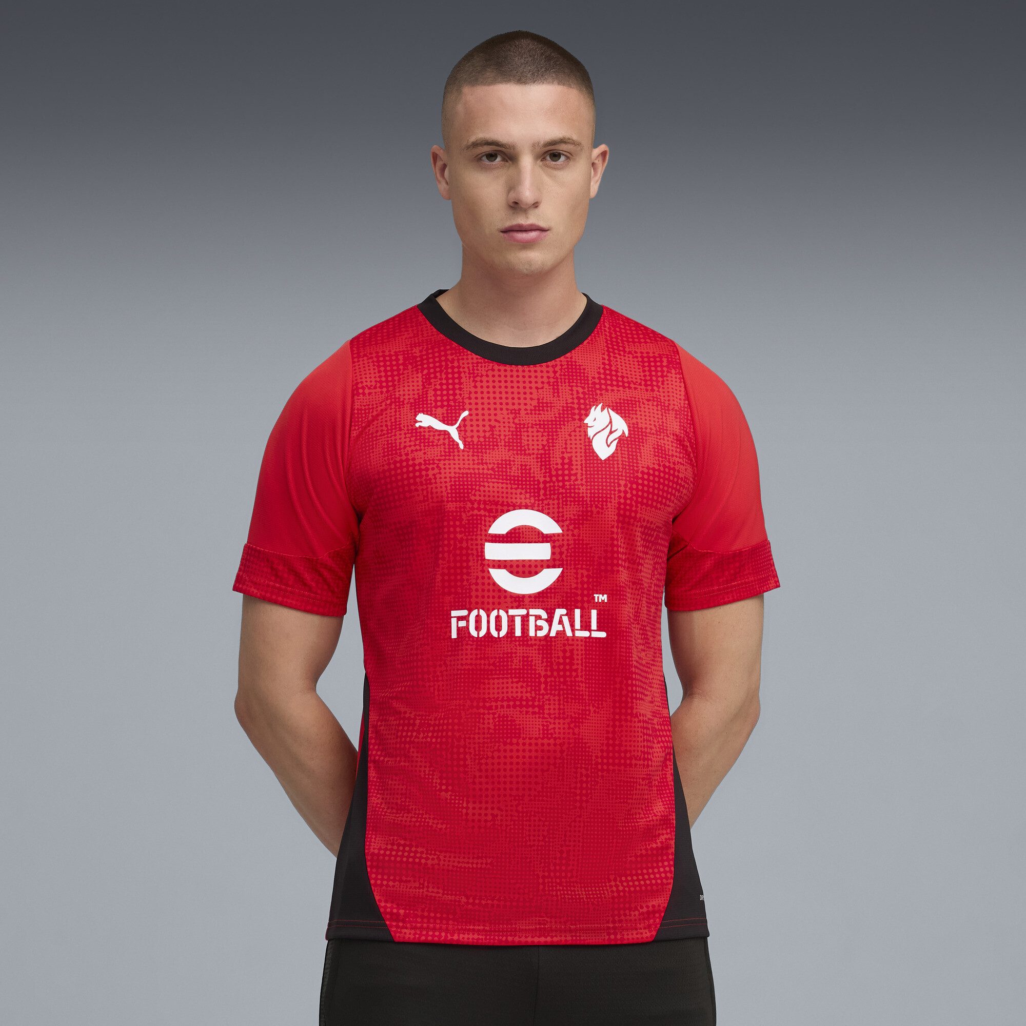 PUMA Trainingsshirt AC Milan Trainingstrikot Herren günstig online kaufen