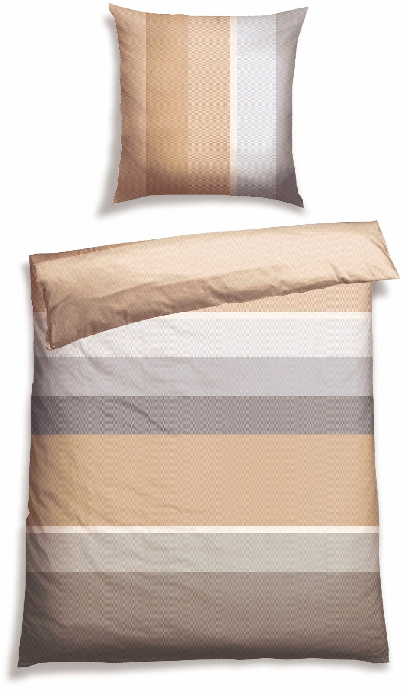 Schiesser Bettwäsche Endy Stripes aus weicher günstig online kaufen