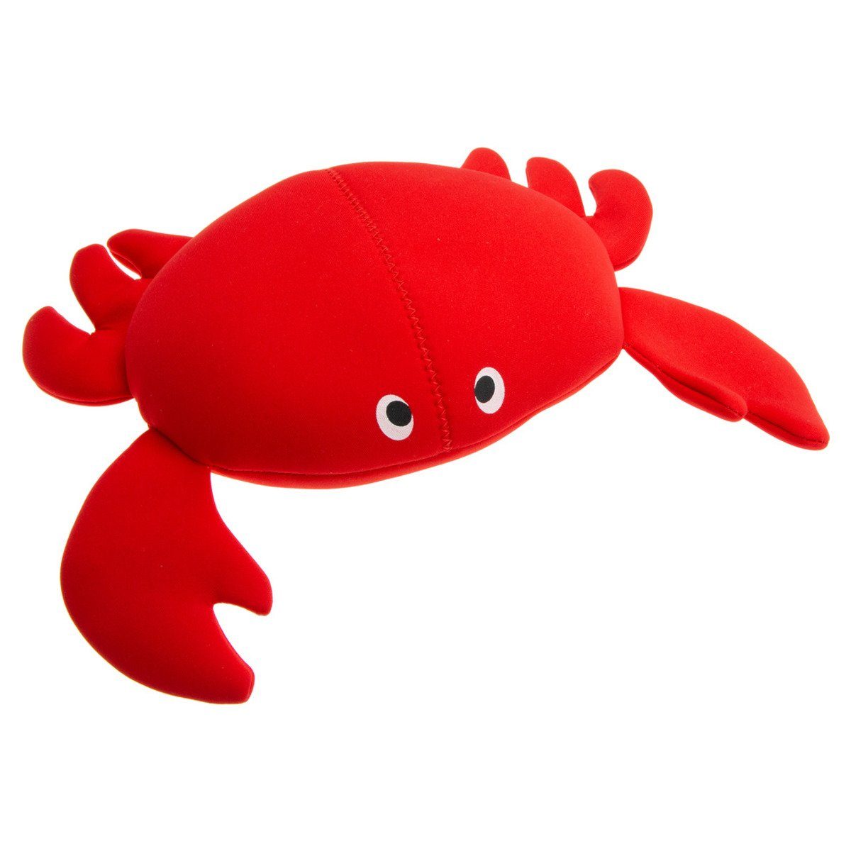Wasserspielzeug Neopren Hundespielzeug Crabsy rot