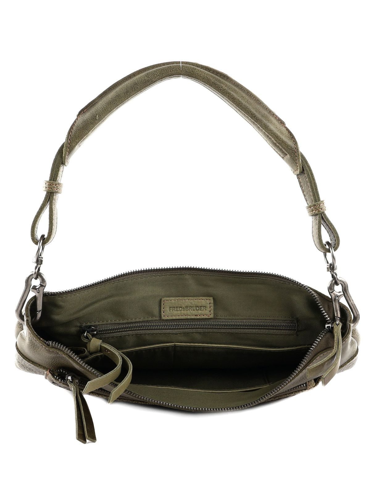 FREDsBRUDER Schultertasche Midi Shoulderbag, aus echtem Leder