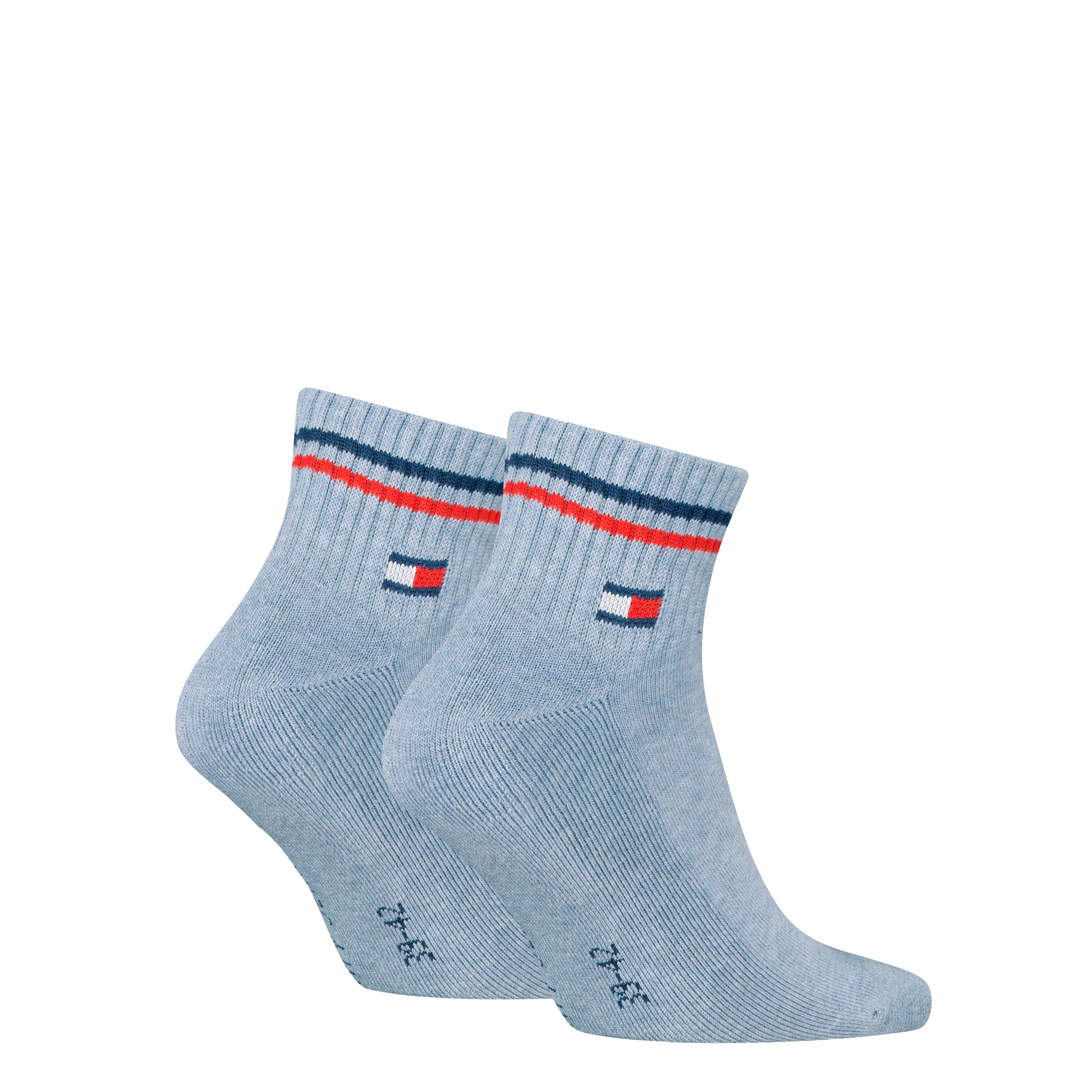 Tommy Hilfiger Kurzsocken TH UNI TJ QUARTER 2P ICONIC (2 Paar) Half-Terry-S günstig online kaufen