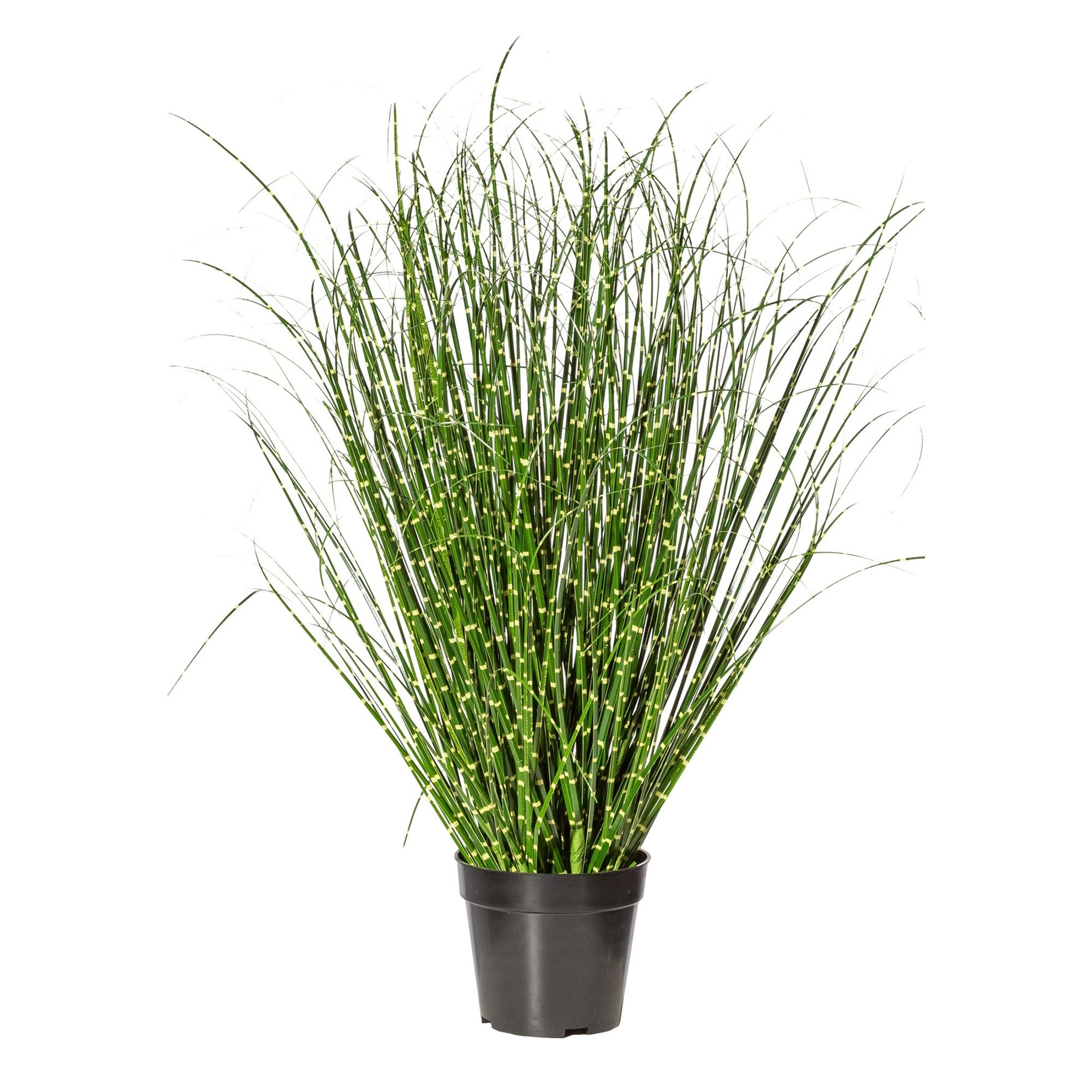 Kunstgras XL 80cm Kunstpflanze Gras Zebragras Chinaschilf Sichtschutz